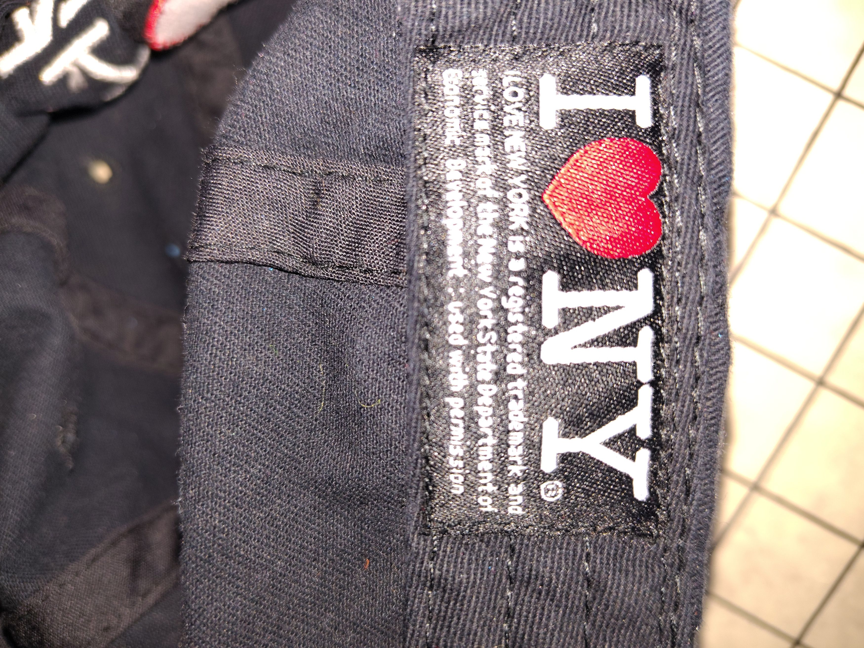 Other Men's Classic Black I Heart NY Hat Size ONE SIZE - 2 Thumbnail