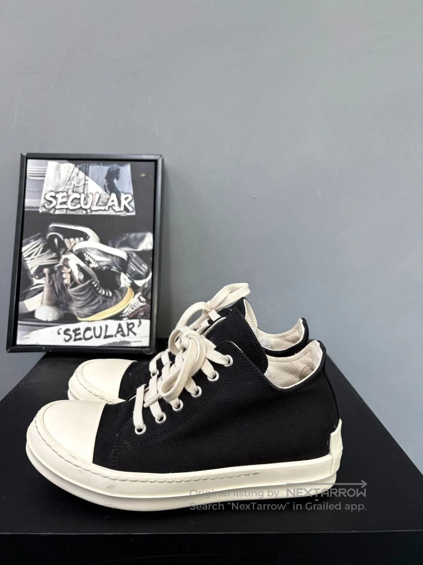 Rick Owens Drkshdw Rick Owens DRKSHDW Low. Size US 5 / IT 35 - 2 Thumbnail