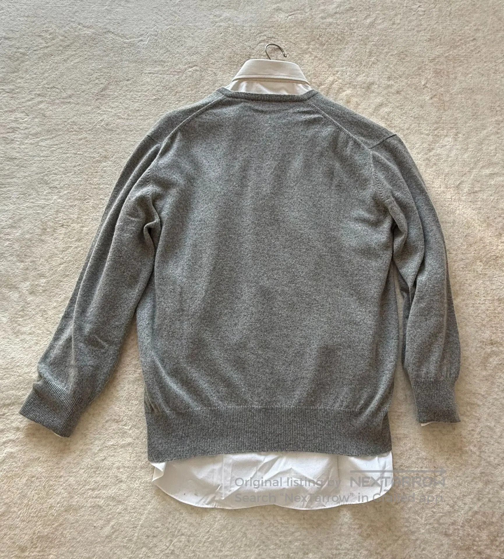 Loro Piana Baby Cashmere V-Neck Sweater.