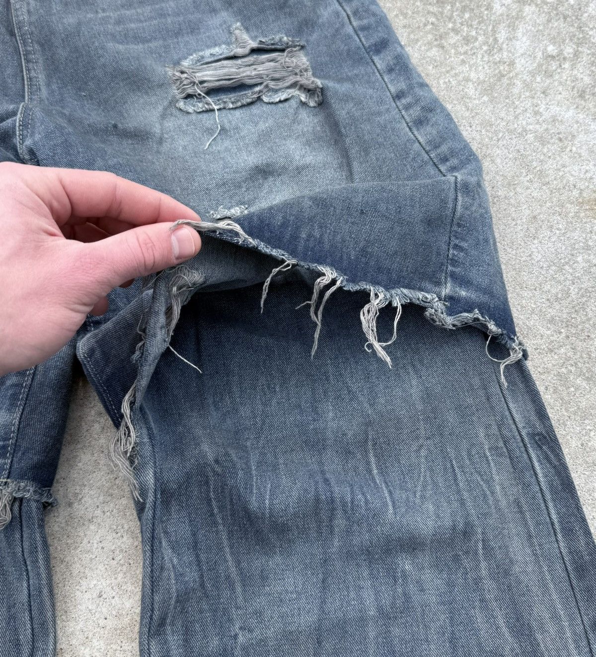 Other Vintage y2k opium streetwear avantgarde rare wide jeans Size US 34 / EU 50 - 8 Thumbnail
