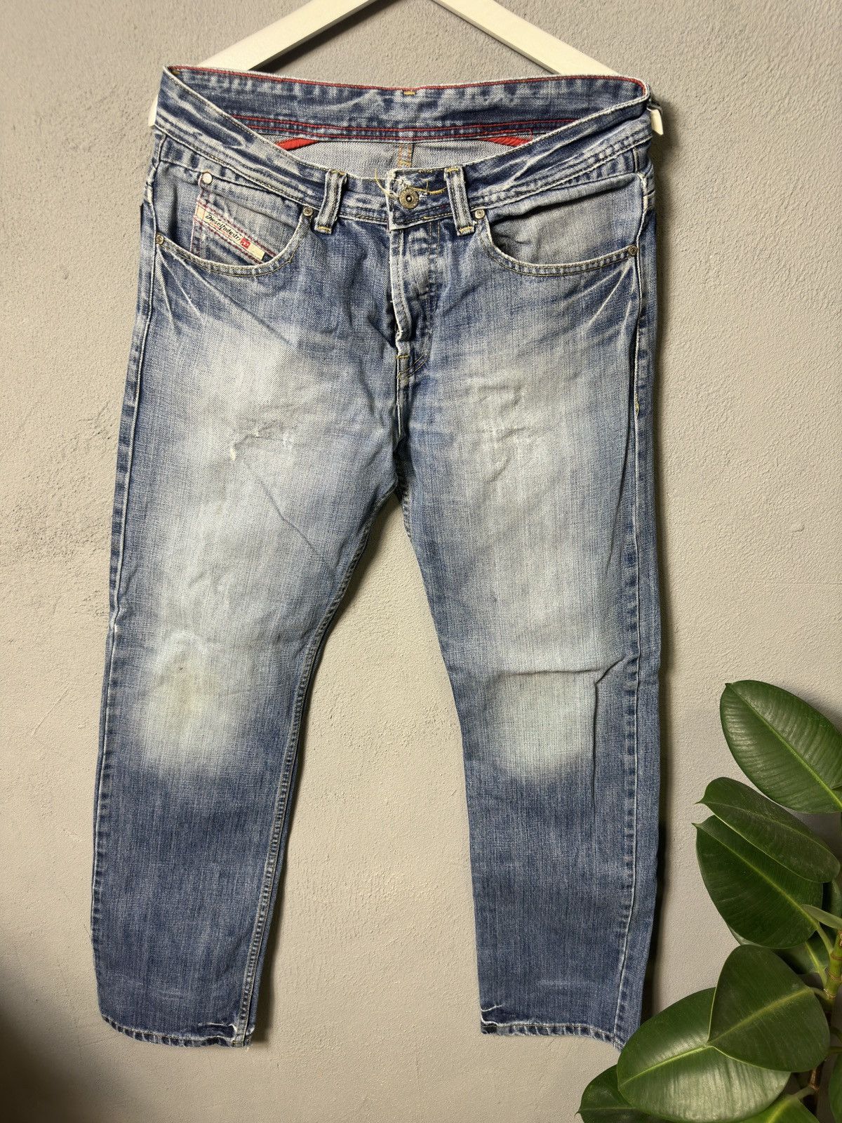 Diesel Vintage Distressed Diesel Japanese Dragons Y2K Jeans Size US 32 / EU 48 - 8 Thumbnail