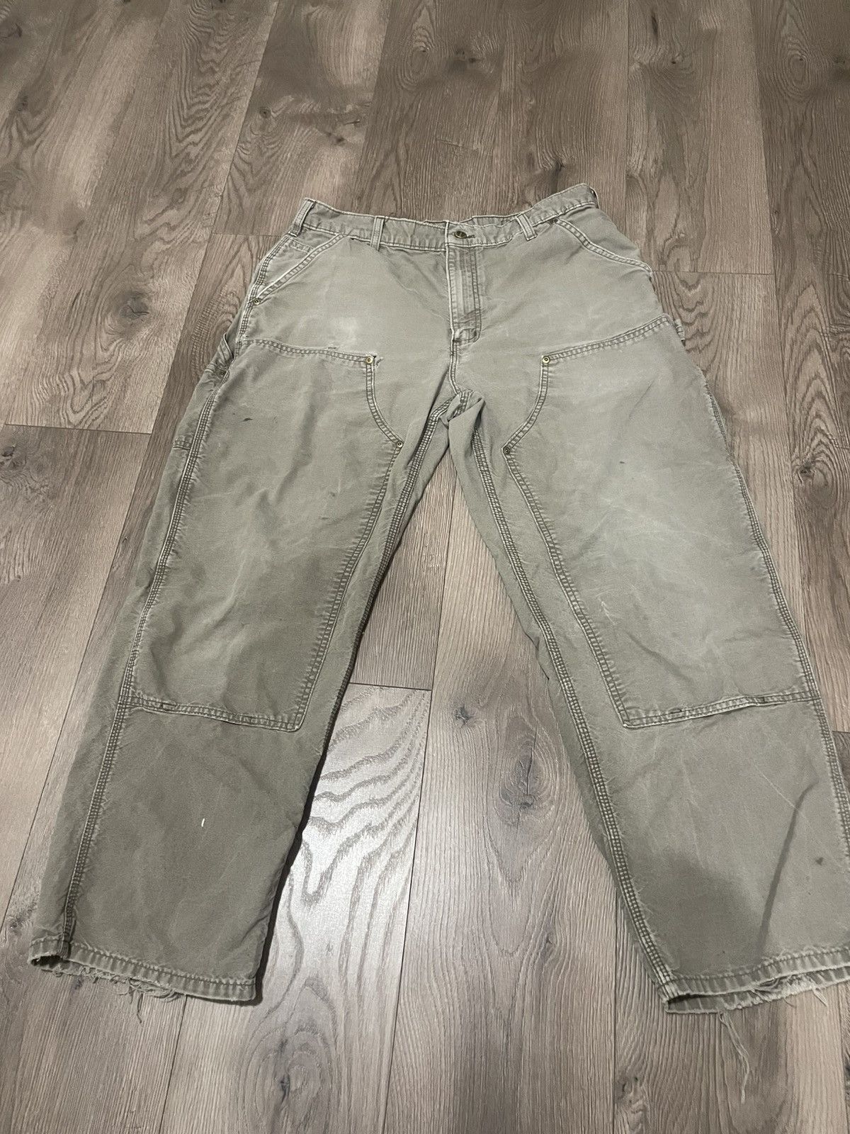 Carhartt Carrhart double knee Size US 34 / EU 50 - 1 Thumbnail