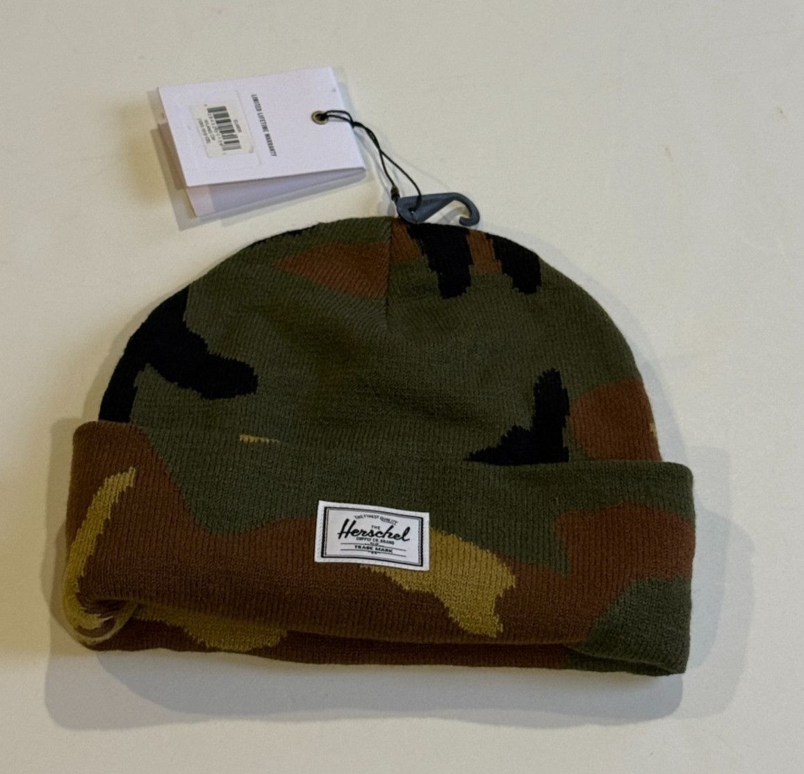 Herschel Supply Co. Herschel Supply Co. Elmer Woodland Camo Beanie Hat Size ONE SIZE - 1 Thumbnail
