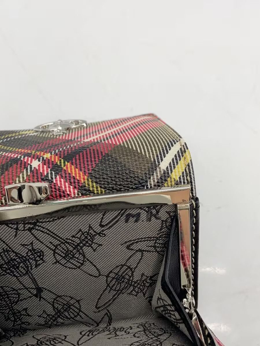 Vivienne Westwood Plaid Orb Leather Wallet Size ONE SIZE - 6 Thumbnail