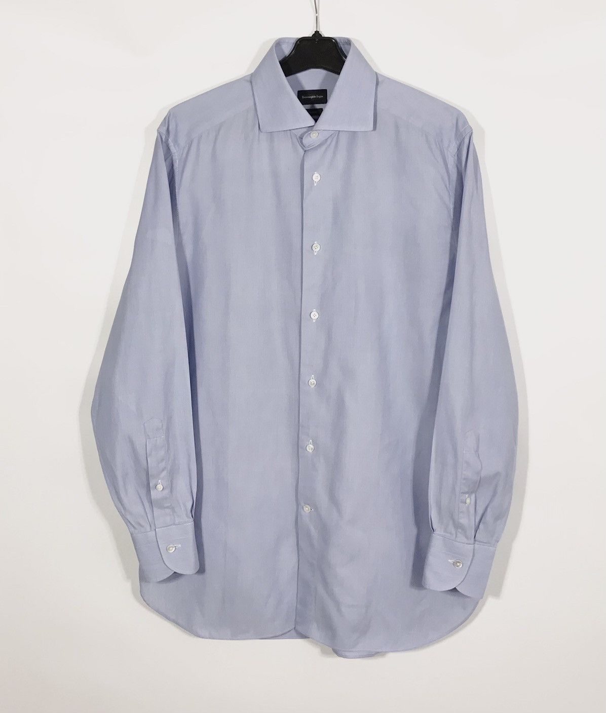 Ermenegildo Zegna Ermenegildo Zegna Trofeo Dress Shirt Regular Fit Size US M / EU 48-50 / 2 - 2 Thumbnail