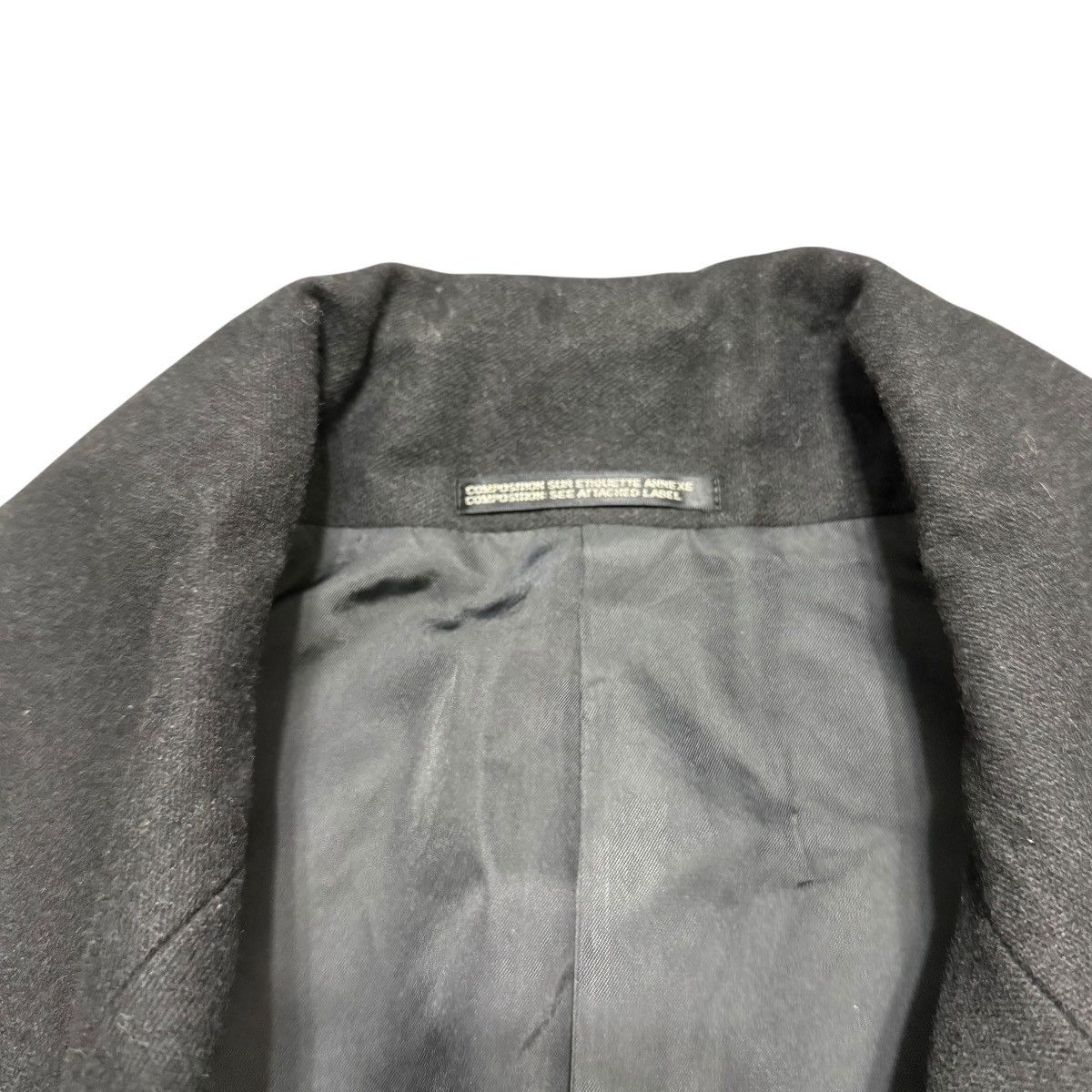 Yohji Yamamoto Yohji Yamamoto Pour Homme 80s Runway Double Breasted Coat Size US M / EU 48-50 / 2 - 20 Thumbnail