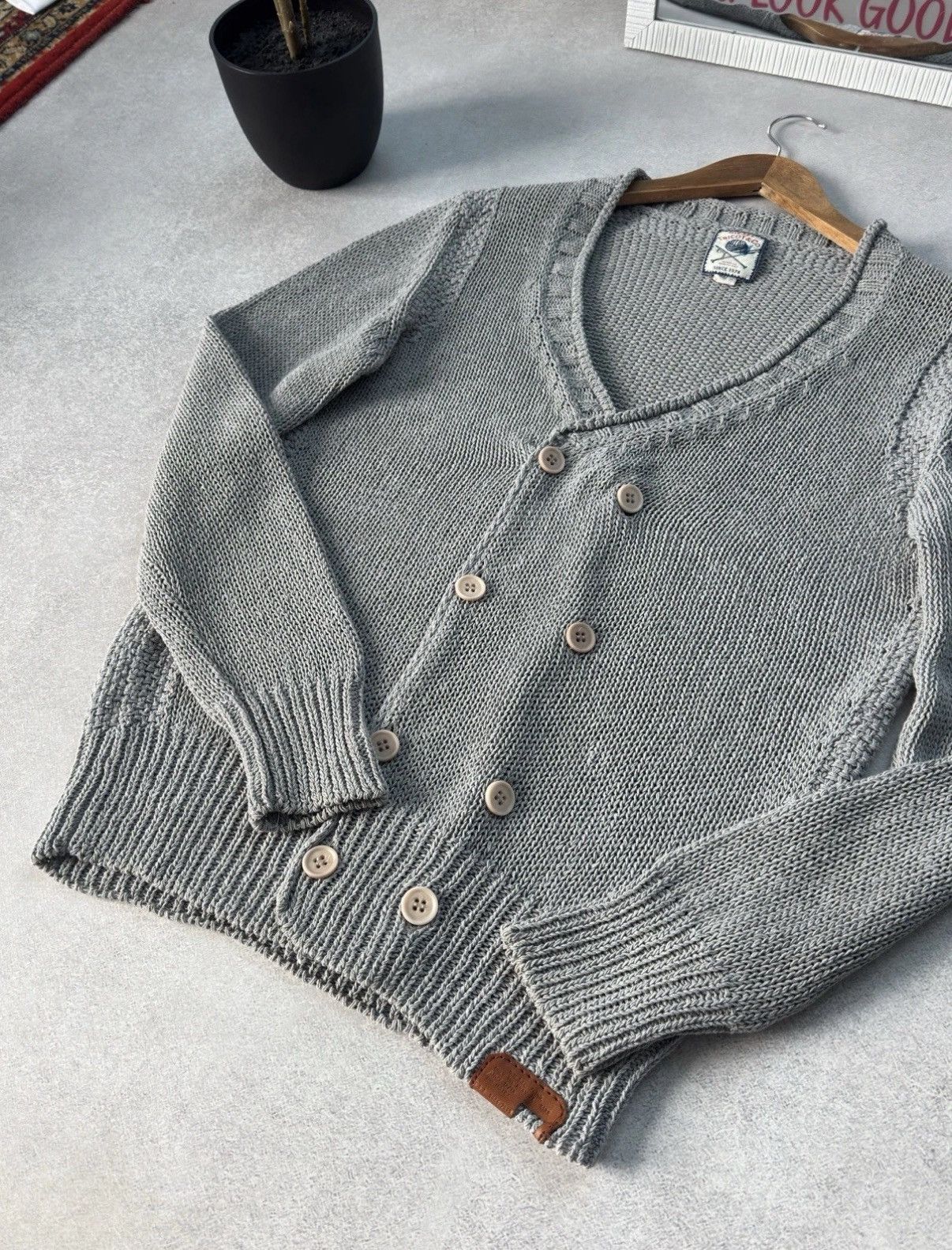 Diesel Vintage Diesel Tricot & Co. Knitted Cardigan Button Sweater Size US M / EU 48-50 / 2 - 4 Thumbnail