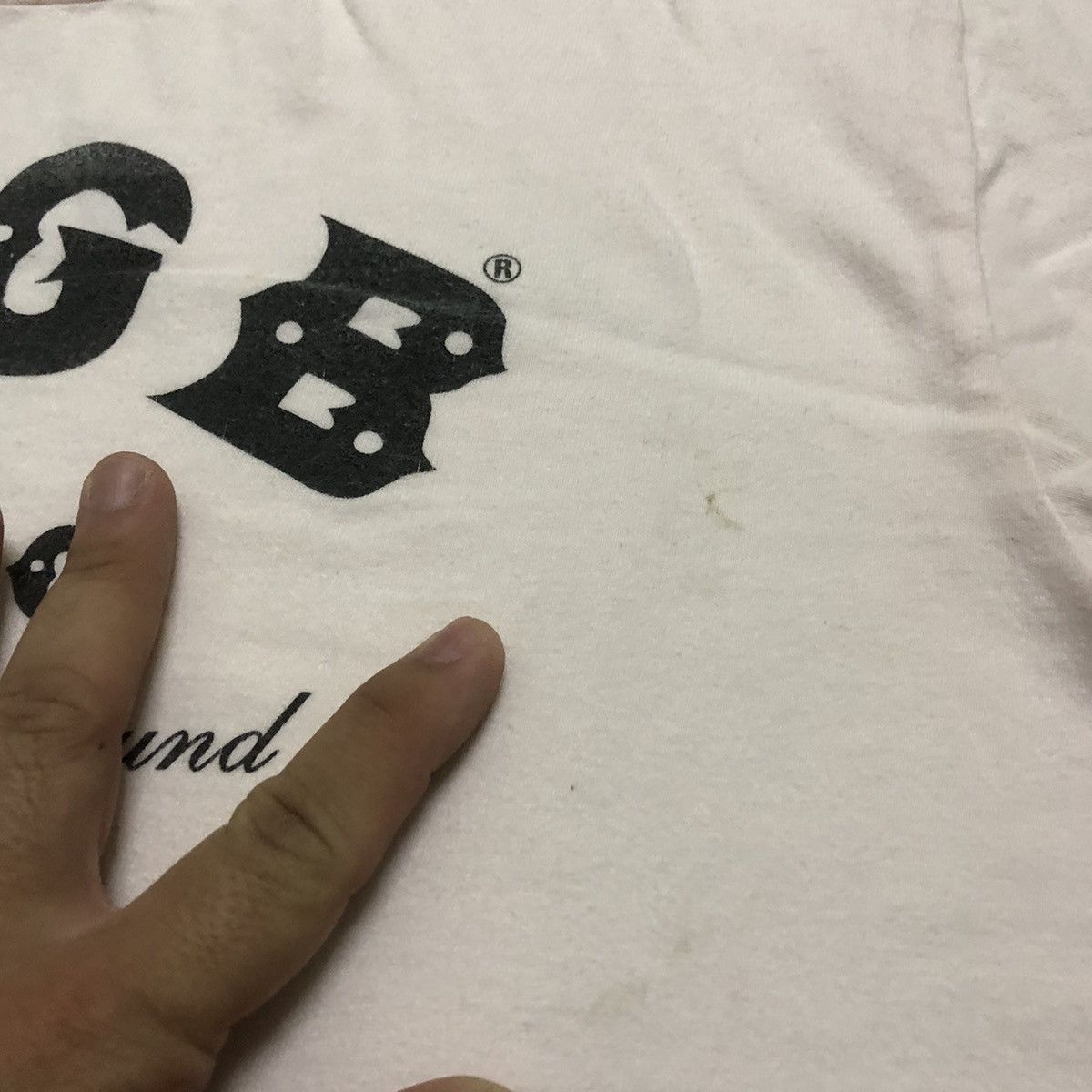 Band Tees × Vintage Rare Distressed Vintage CBGB & OMFUG Punk Tees Size US XXS / EU 40 - 4 Thumbnail