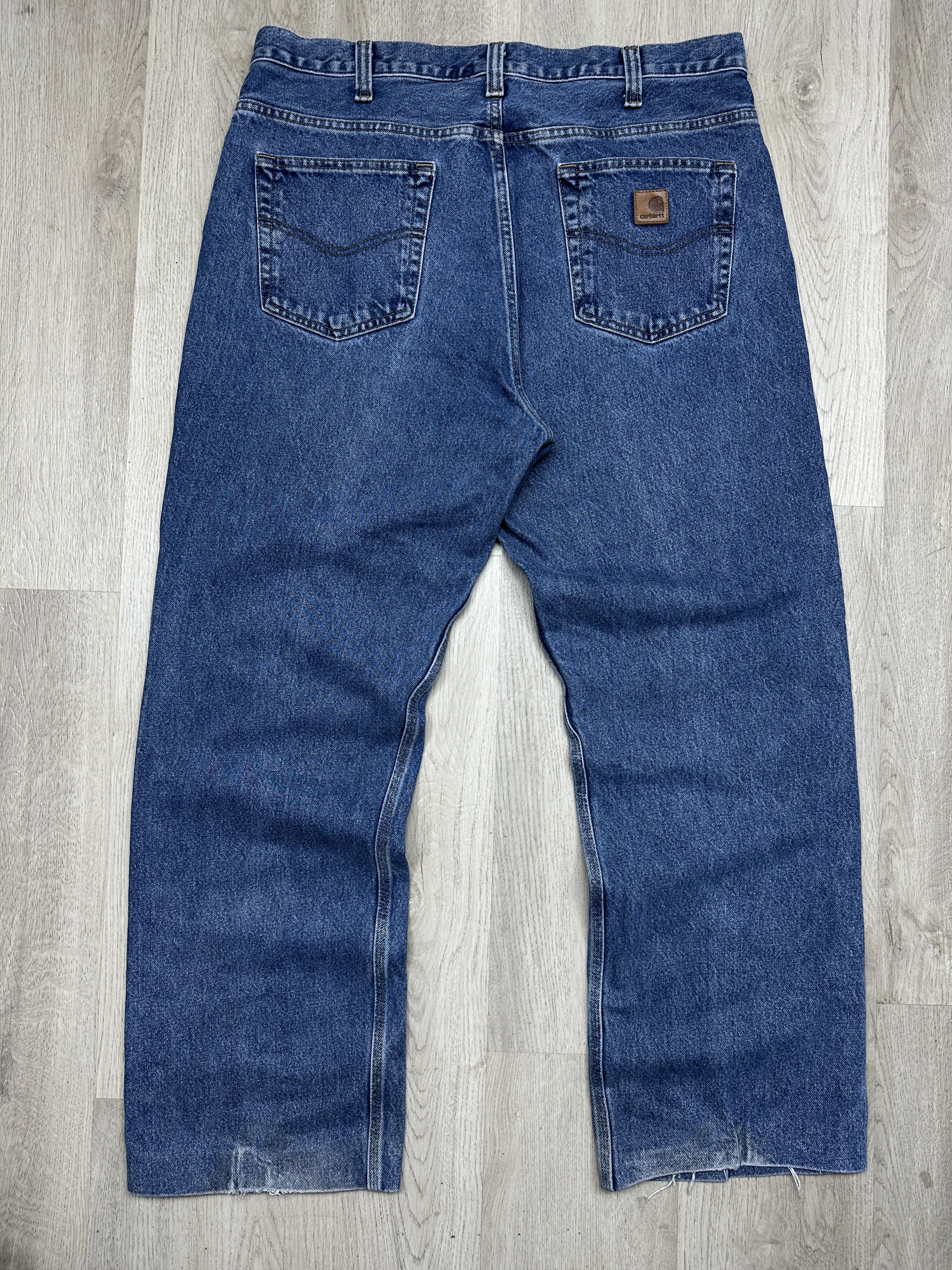 Carhartt Carhartt 90s Vintage Mens Denim Pants Jeans Size US 38 / EU 54 - 1 Thumbnail