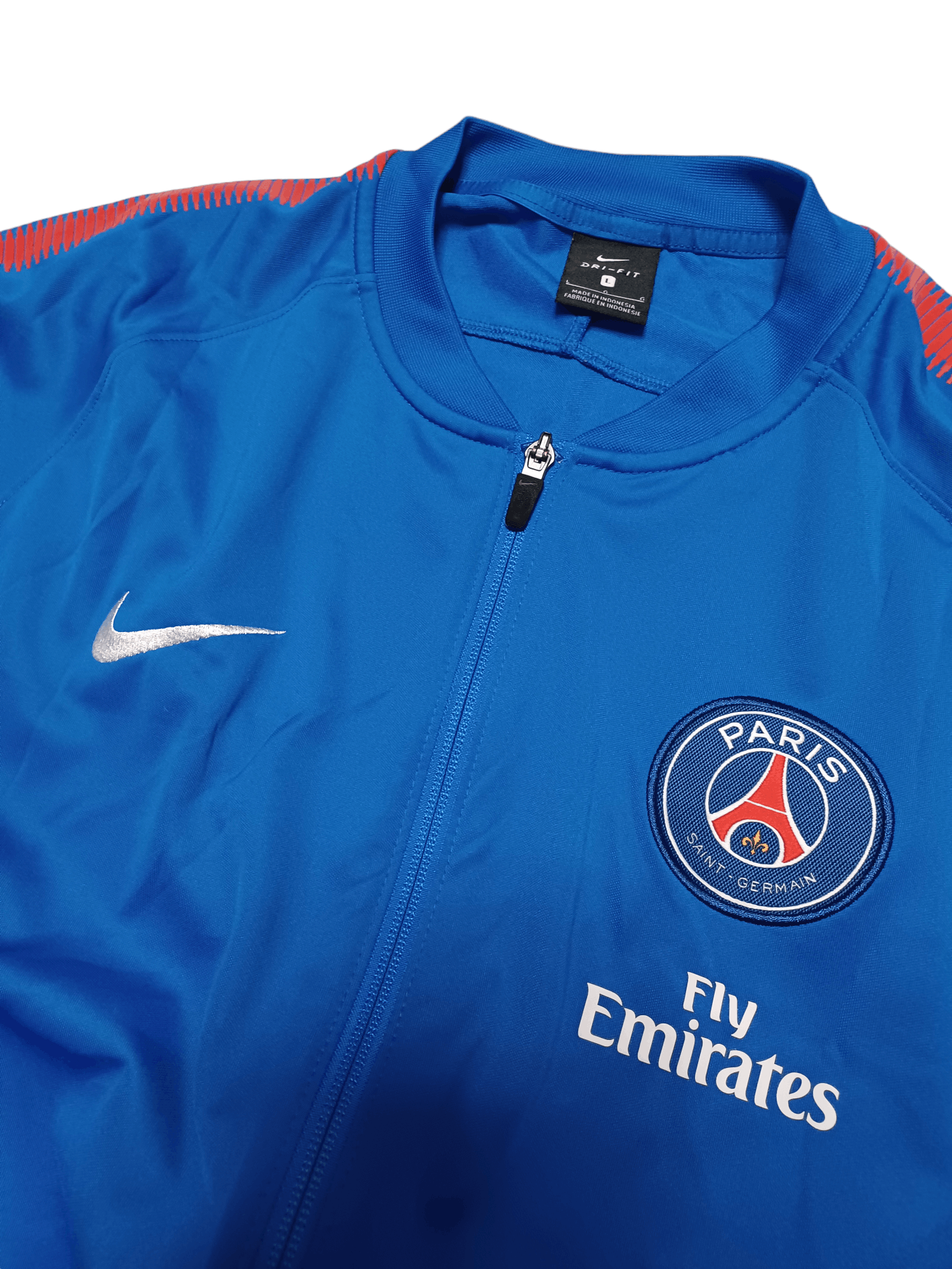 Nike PSG PARIS SAINT GERMAIN 2018 BOMBER TRACKING JACKET Size US L / EU 52-54 / 3 - 3 Thumbnail