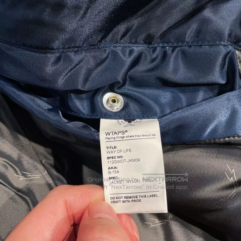 Wtaps Wtaps Cotton jacket with fur trim Size US L / EU 52-54 / 3 - 6 Thumbnail