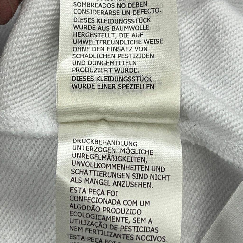 Alexander McQueen Alexander McQueen Oversized Logo Sweatshirt – White Size US L / EU 52-54 / 3 - 11 Thumbnail