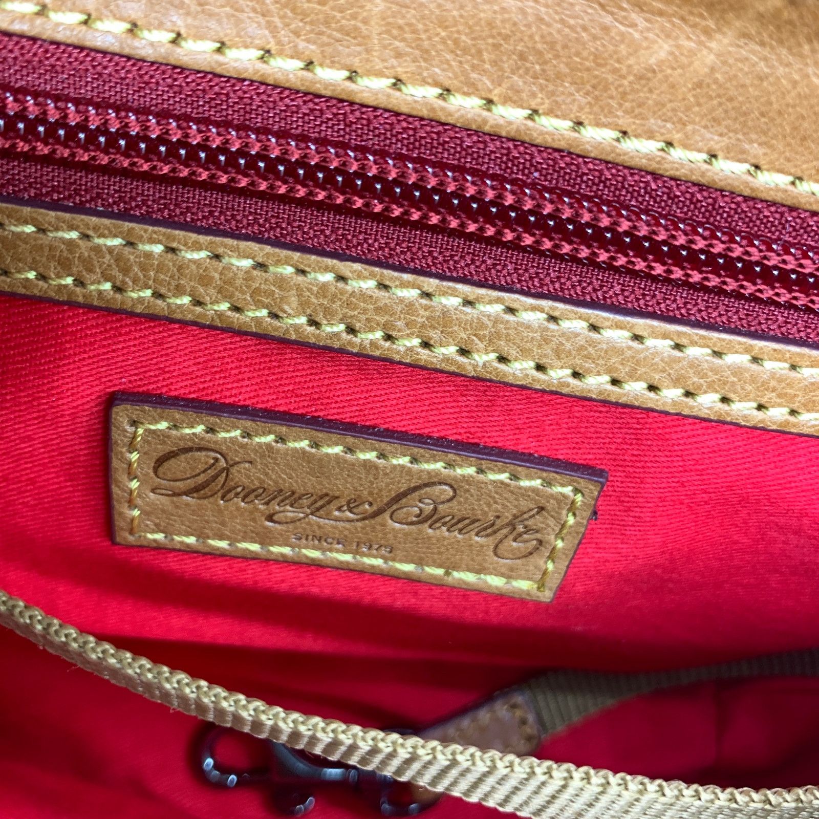 Dooney & Bourke Dooney & Bourke Saddle Crossbody Bag Florentine Leather Size ONE SIZE - 16 Thumbnail