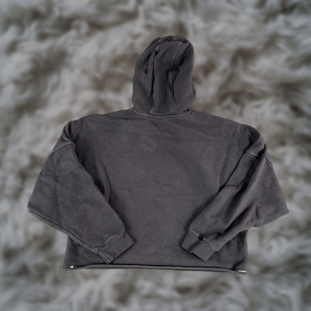 Adidas VINTAGE adidas Originals Black Cropped Hoodie Women’s Small S Cropped Pullover Hooded Logo 90s Mens Women Girls Limited? Size S / US 4 / IT 40 - 1 Thumbnail