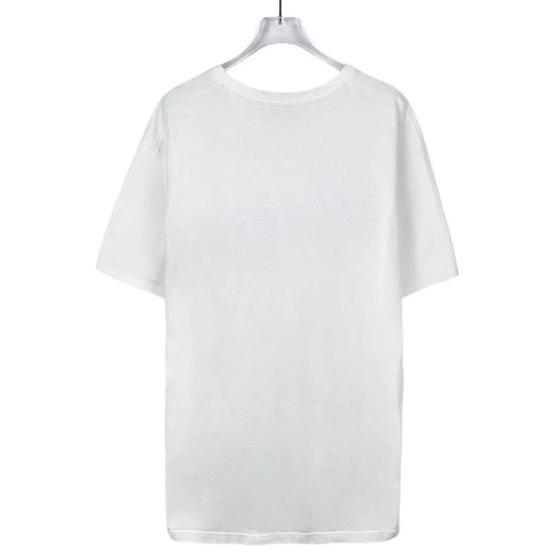 Prada Prada Logo letter embroidery round neck white cotton short- Size US XXL / EU 58 / 5 - 2 Thumbnail