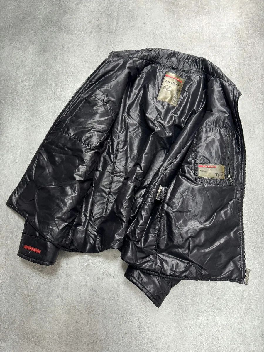 Prada AW2008 Prada Black Sport Puffer Jacket Size US L / EU 52-54 / 3 - 4 Thumbnail