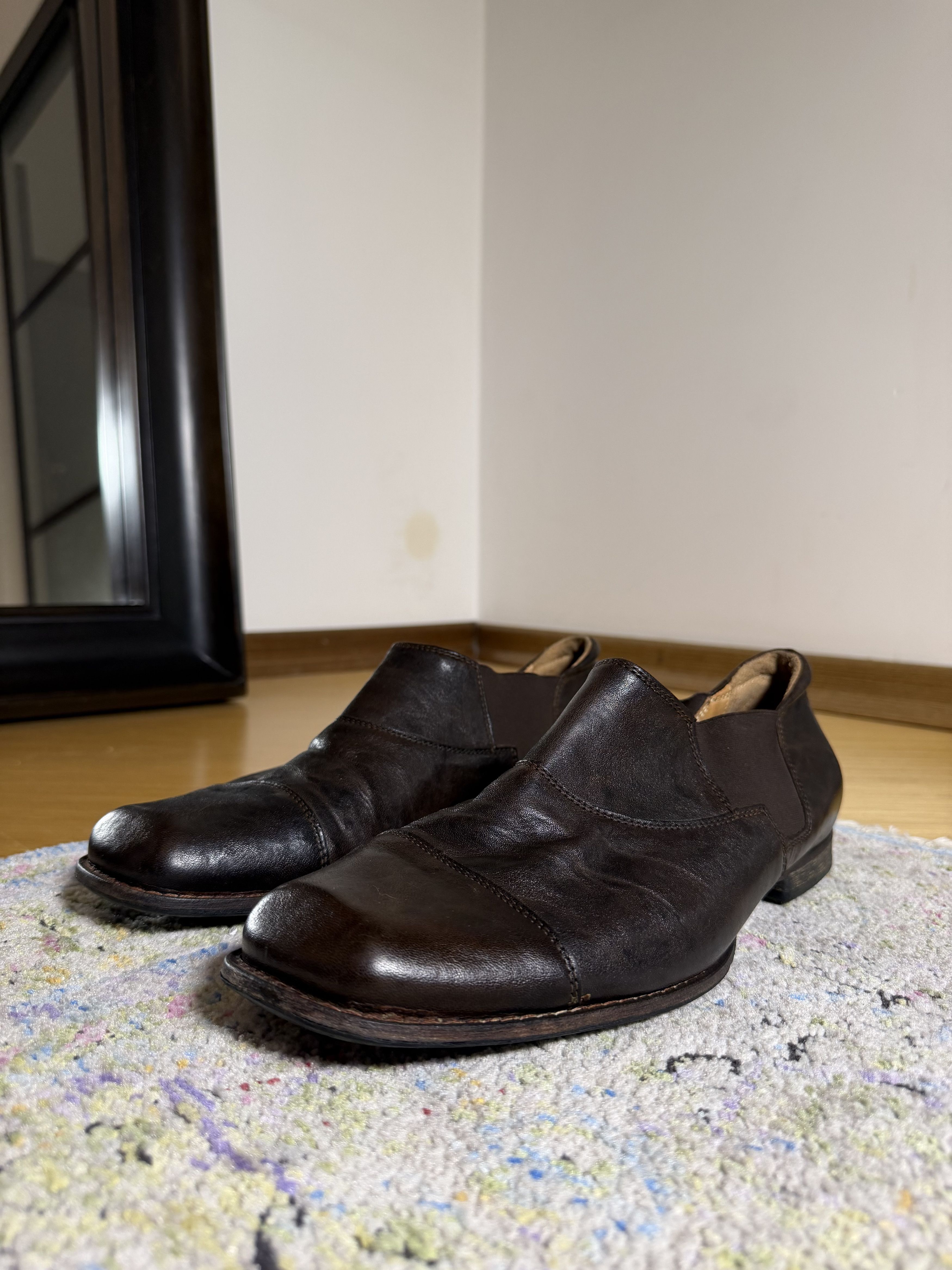 Genuine Leather Think! Shoes USA GURU Shoes Black Size US 10 / EU 43 - 4 Thumbnail