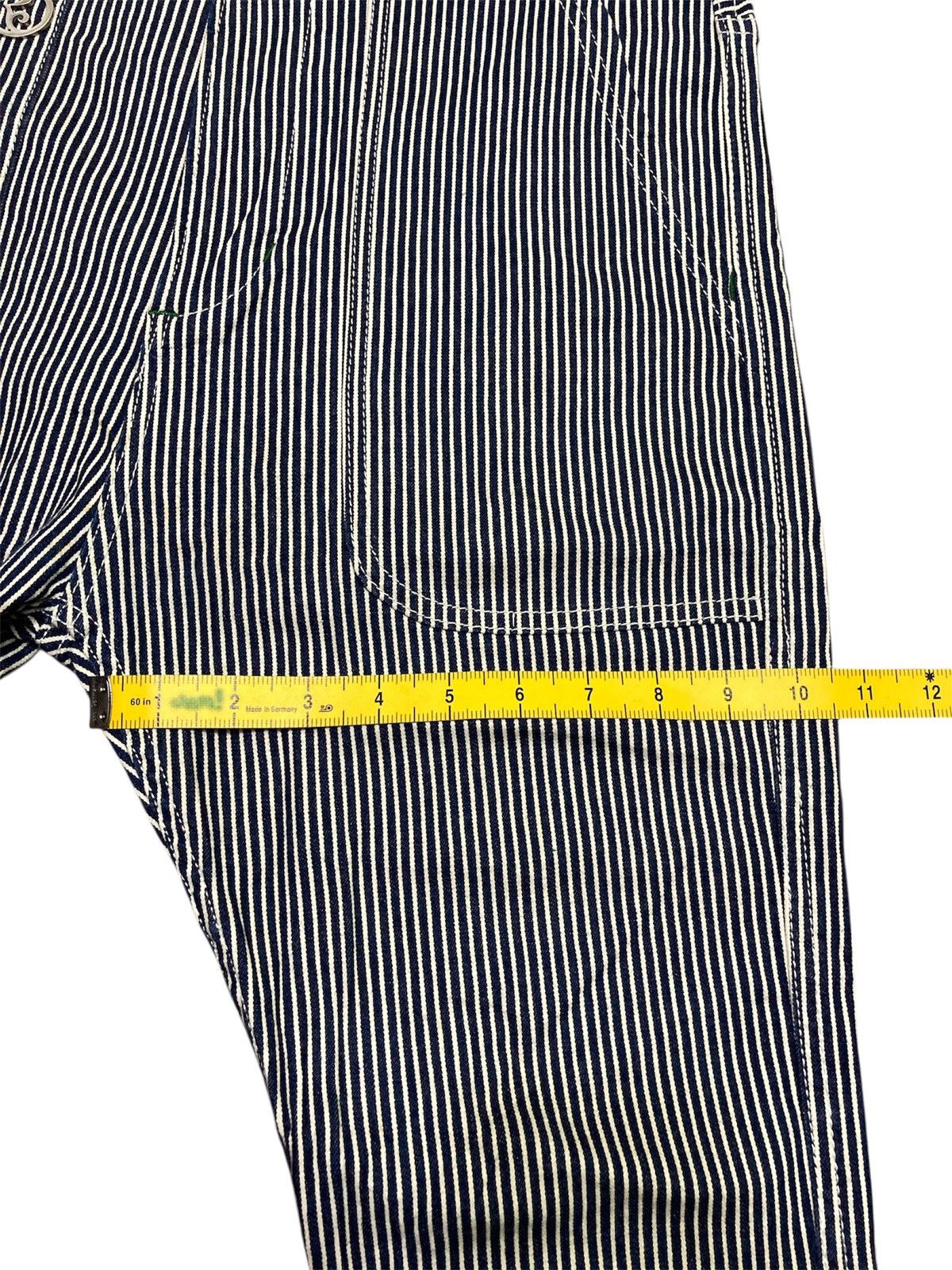 Japanese Brand Rolling Cradle Hickory Skinny Pants Size US 33 - 13 Thumbnail