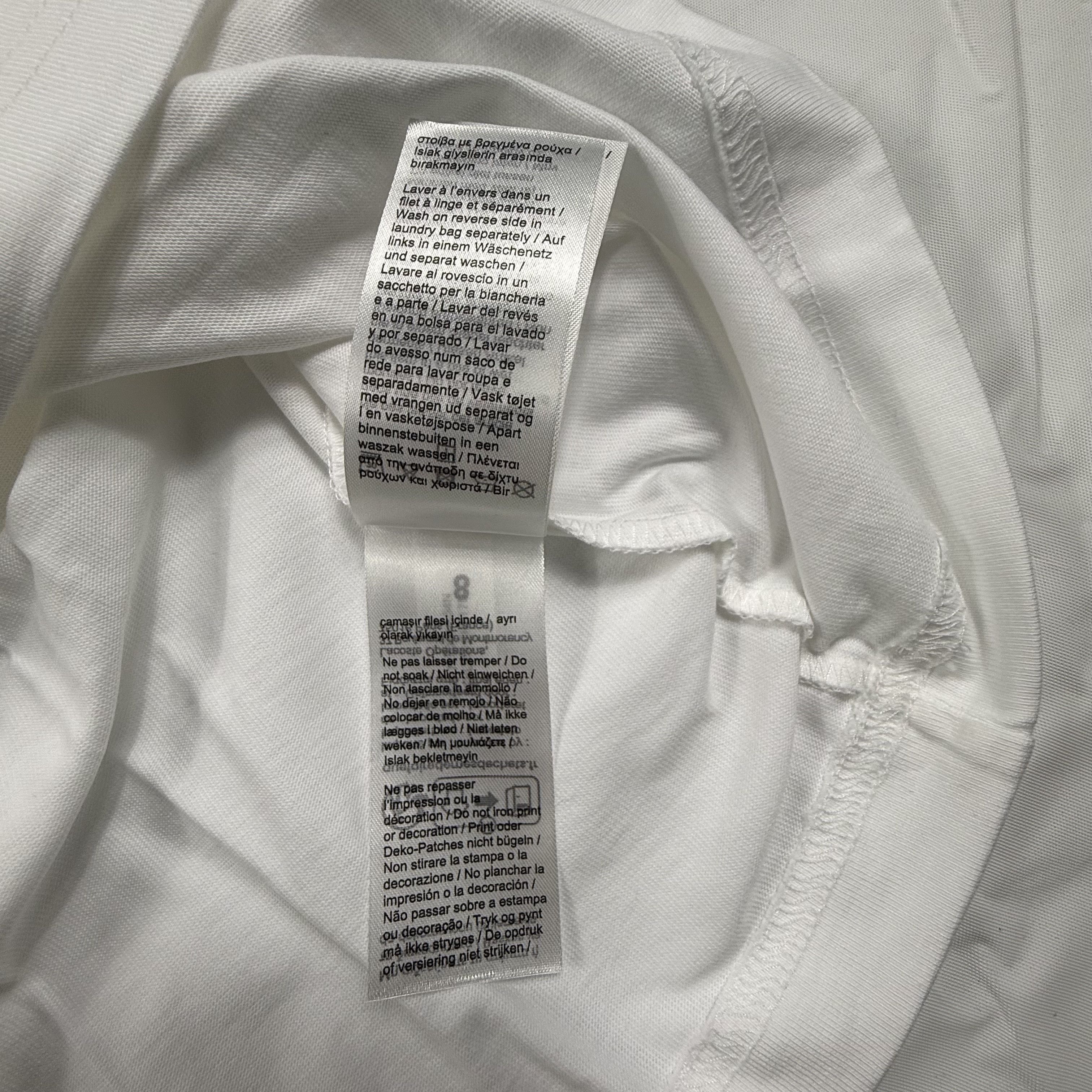 CLOT × Lacoste Lacoste x CLOT White Blue Crocodile Graphic T-Shirt XL NEW Size US XL / EU 56 / 4 - 5 Thumbnail
