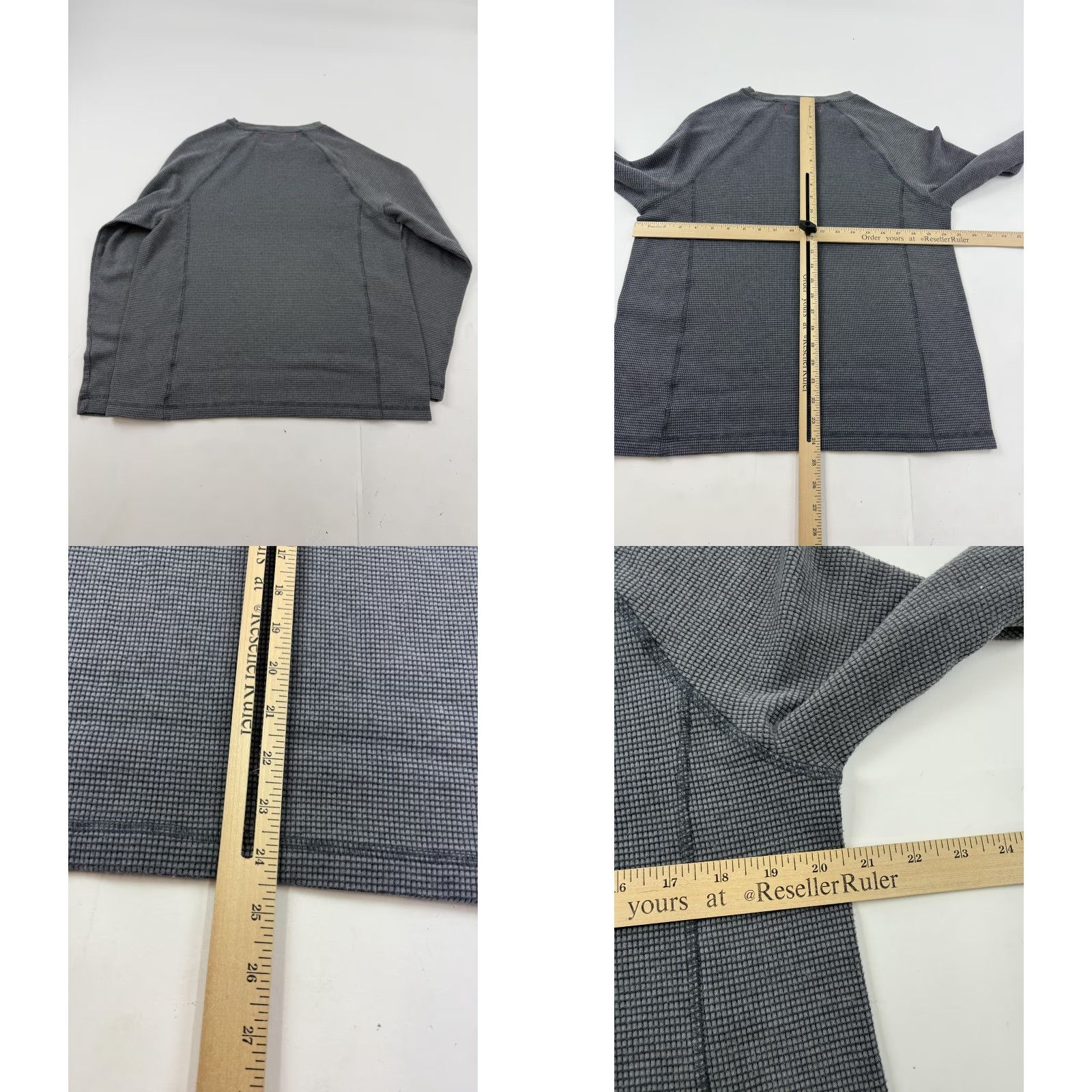 Tommy Bahama Tommy Bahama Sweatshirt Mens Medium Gray Thermal Knit Pullover Logo Crewneck Geometric Embroidered Marlin Size US M / EU 48-50 / 2 - 8 Thumbnail