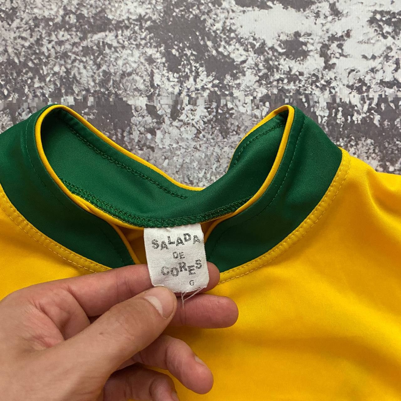 Other VINTAGE PELE 10 BRAZIL JERSEY SHIRT L RIO DE JANEIRO Size US M / EU 48-50 / 2 - 5 Thumbnail
