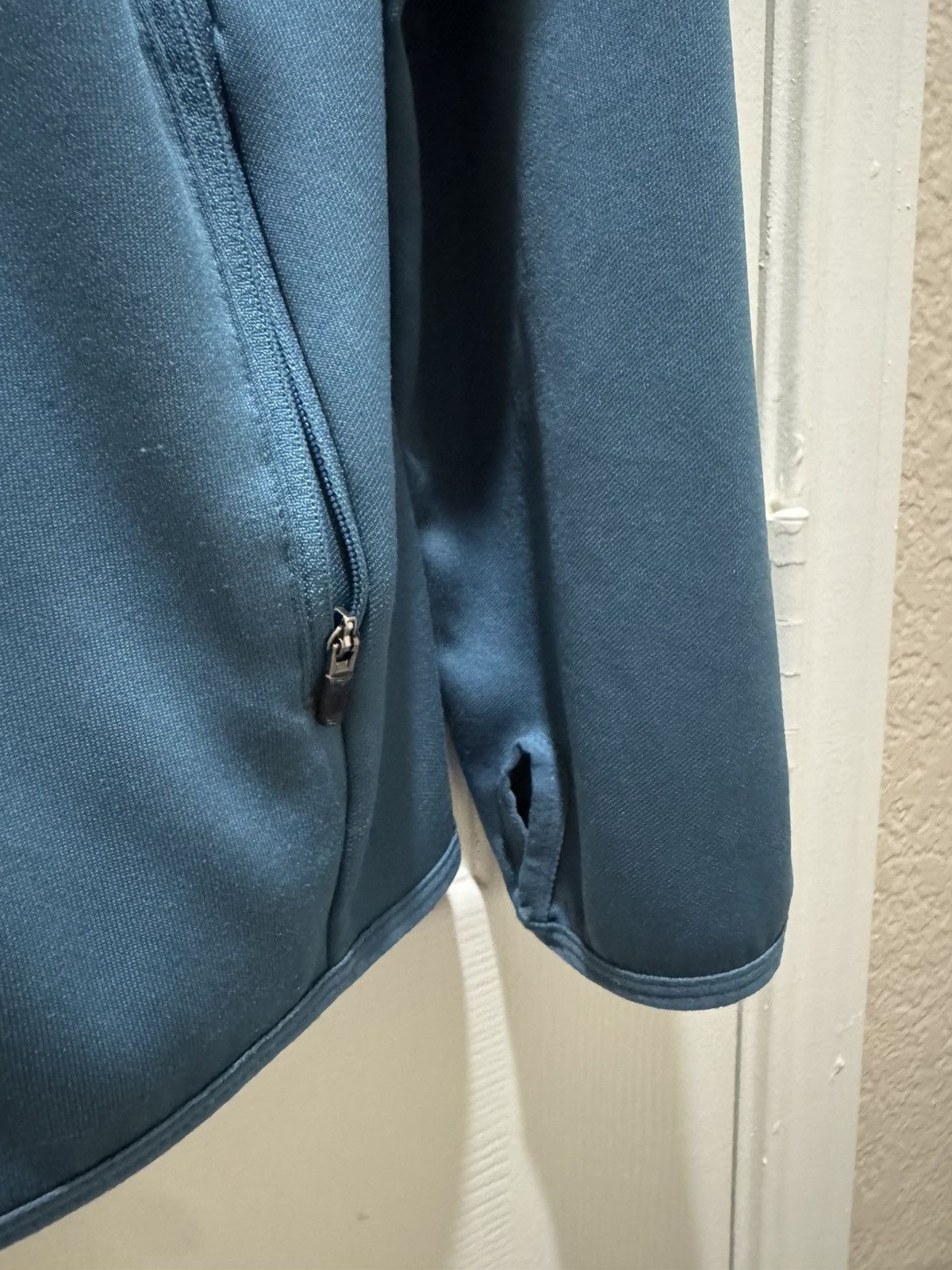 Nike Nike running Jacket Teal Dri-Fit Full Zip polyester sweater Size US XL / EU 56 / 4 - 6 Thumbnail