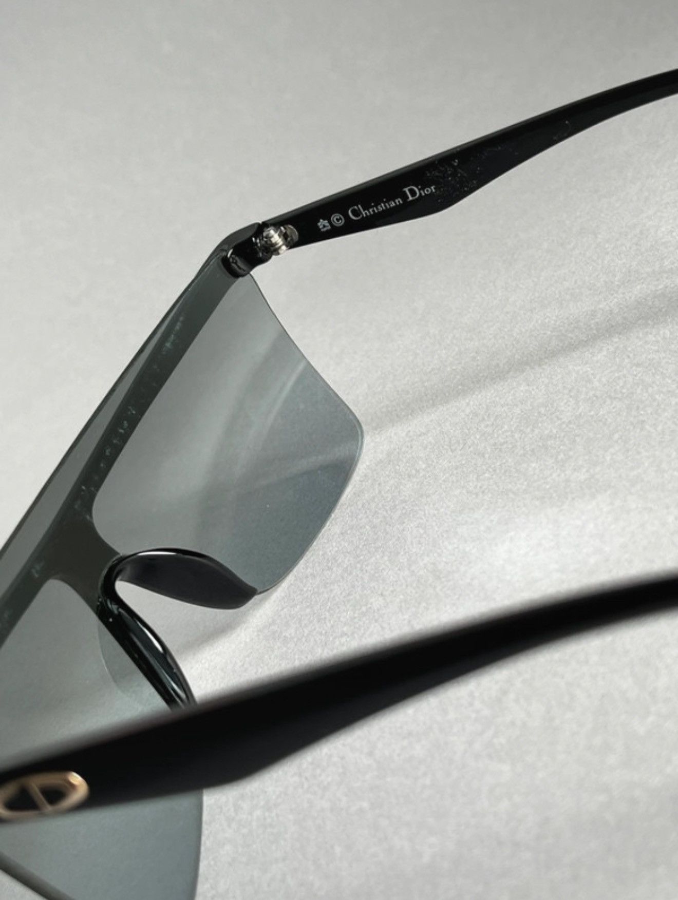 Dior × Vintage Y2K Christian Dior Vintage Oversized Sunglasses Size ONE SIZE - 6 Thumbnail