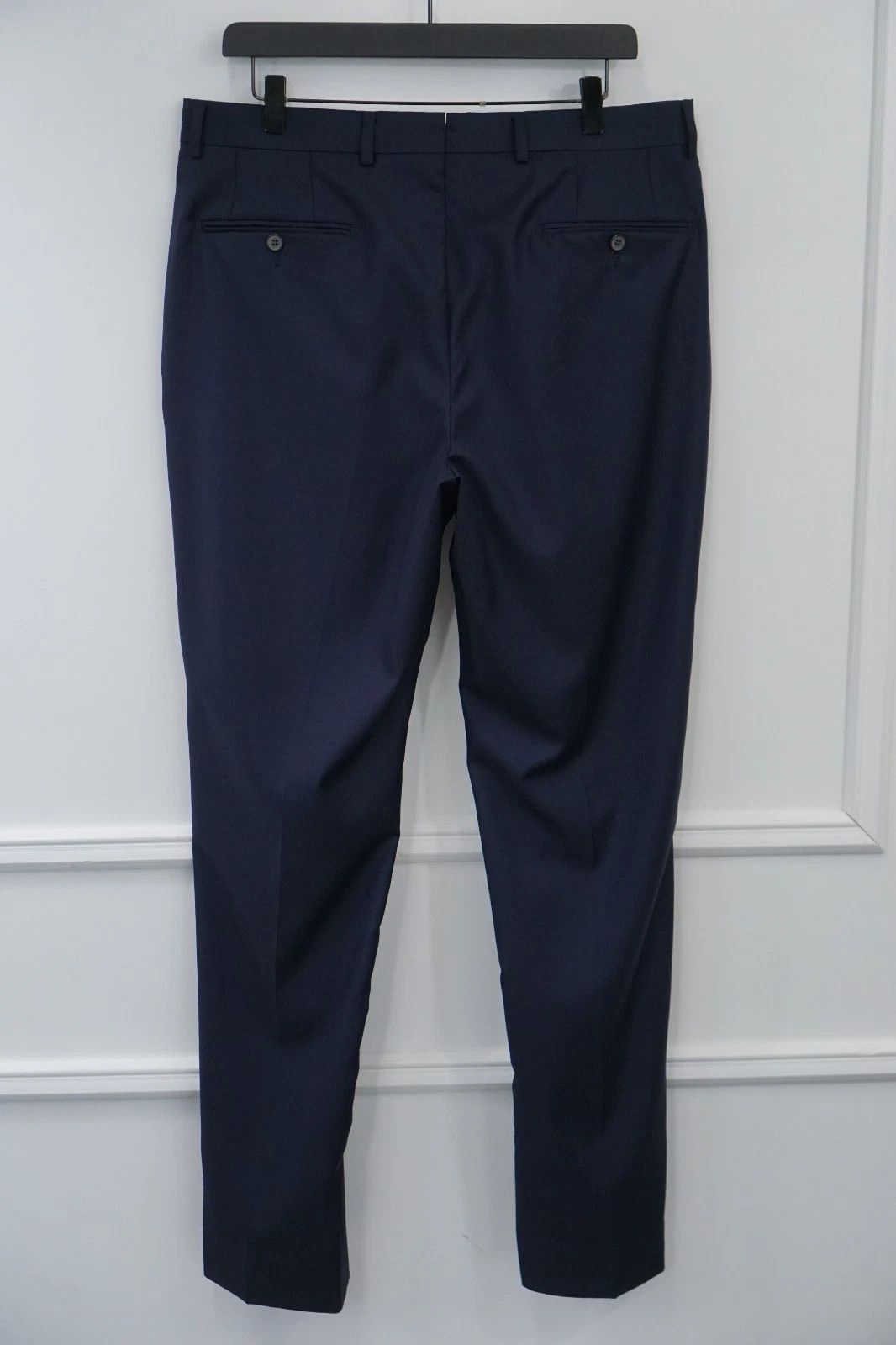 Suitsupply Men Suitsupply Pants Navy Blue Wool Washington Size UK/US42 Size 42R - 2 Thumbnail