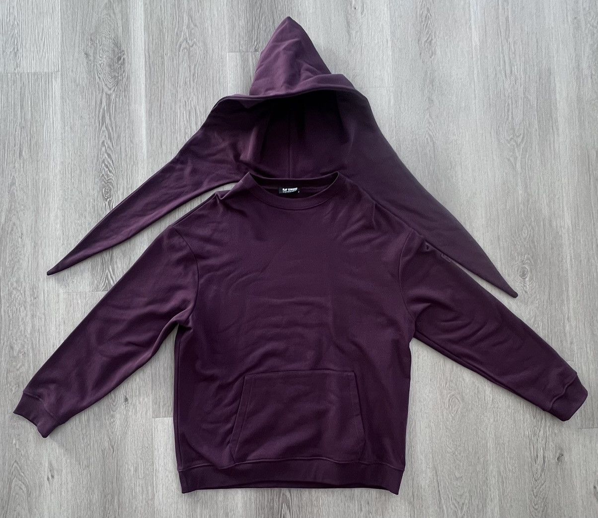 Raf Simons RAF SIMONS A/W 2022-2023 Men’s Regular Fit Knot Hoodie Size US XL / EU 56 / 4 - 4 Thumbnail