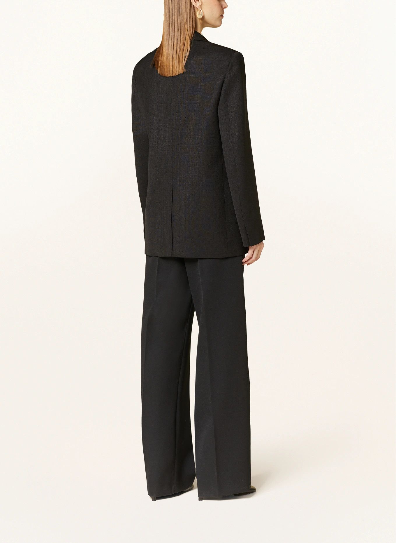 Jil Sander o1y0925 Blazer in Black Size S / US 4 / IT 40 - 3 Thumbnail