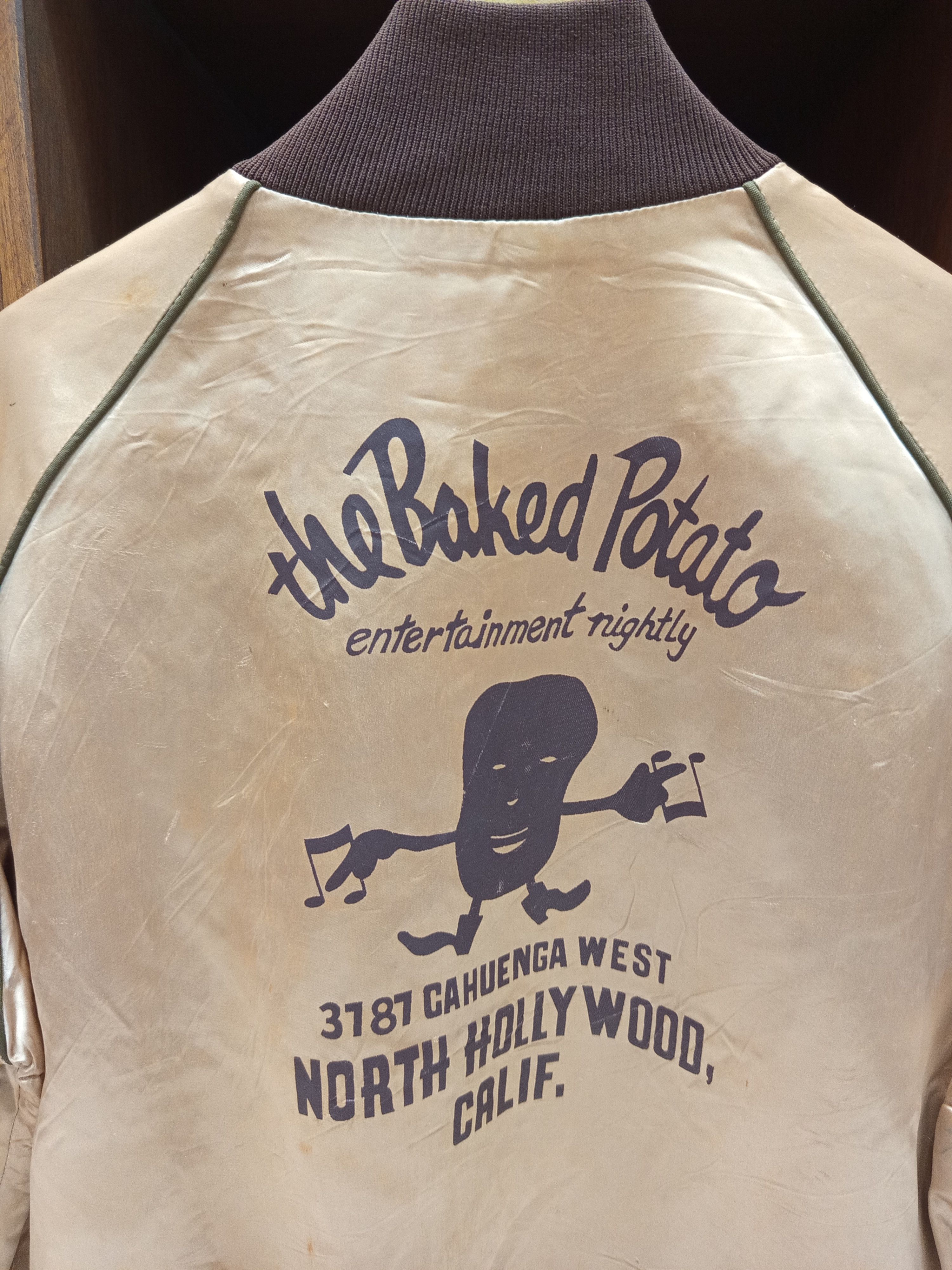 Vintage 1970s The Baked Potato Entertainment Nightly Souvenir Jacket Size US L / EU 52-54 / 3 - 2 Thumbnail