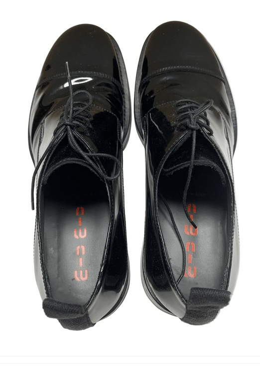 Miu Miu Vintage Miu Miu Men's Black Patent Leather Derby Shoes Size US 10 / EU 43 - 5 Thumbnail