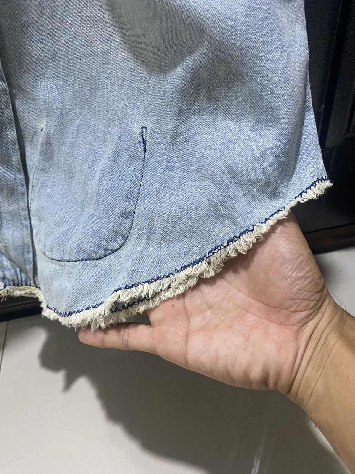Blue Blue Japan Vintage Blue Blue Japan Western Denim Shirt Made Japan Size US M / EU 48-50 / 2 - 8 Thumbnail