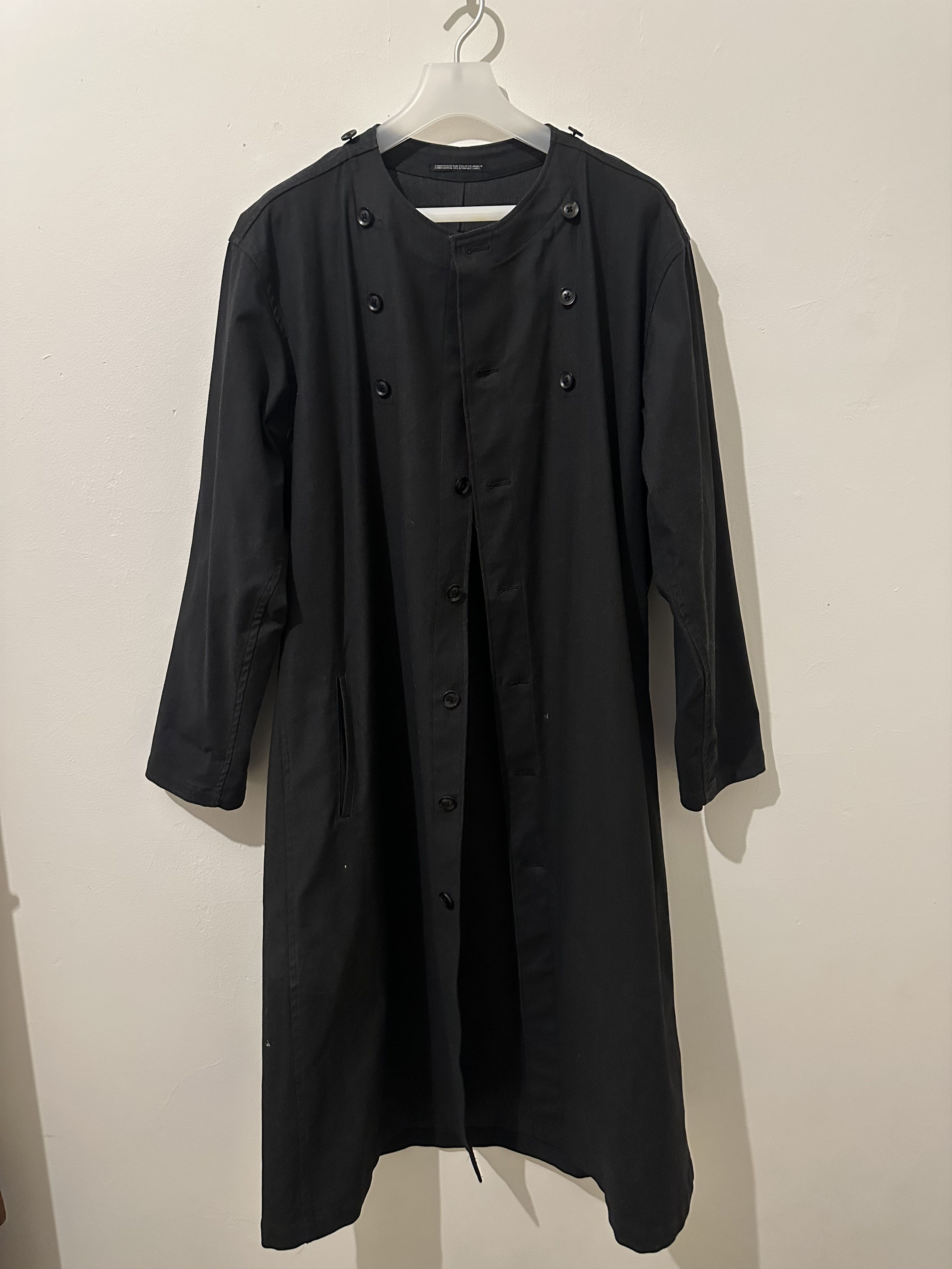 Yohji Yamamoto AW19 Detachable Hooded Fur Jacket Size US M / EU 48-50 / 2 - 5 Thumbnail
