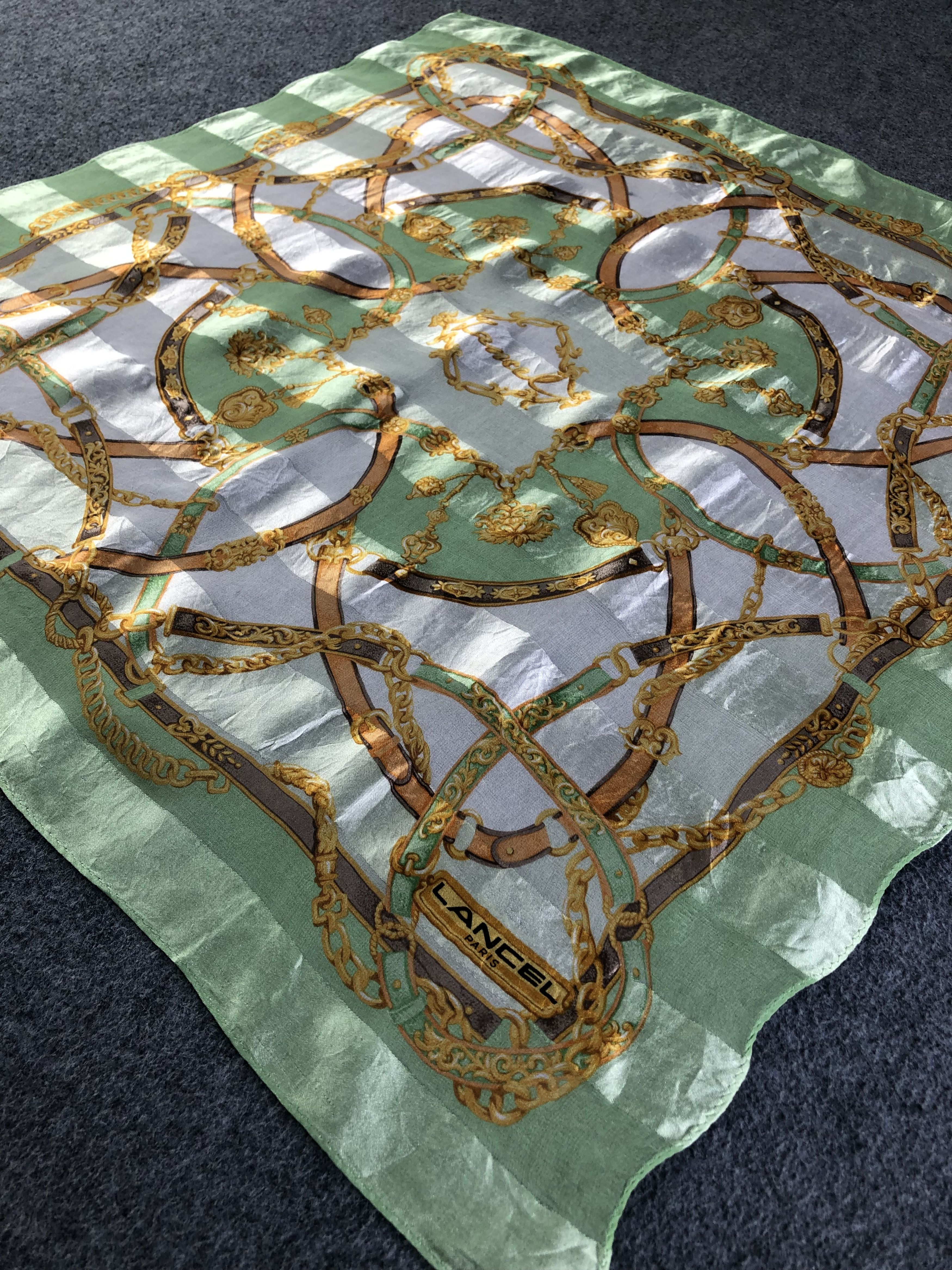 Lancel Lancel Handkerchief / Scarf / Bandana / Neckerchief C420 Size ONE SIZE - 2 Thumbnail