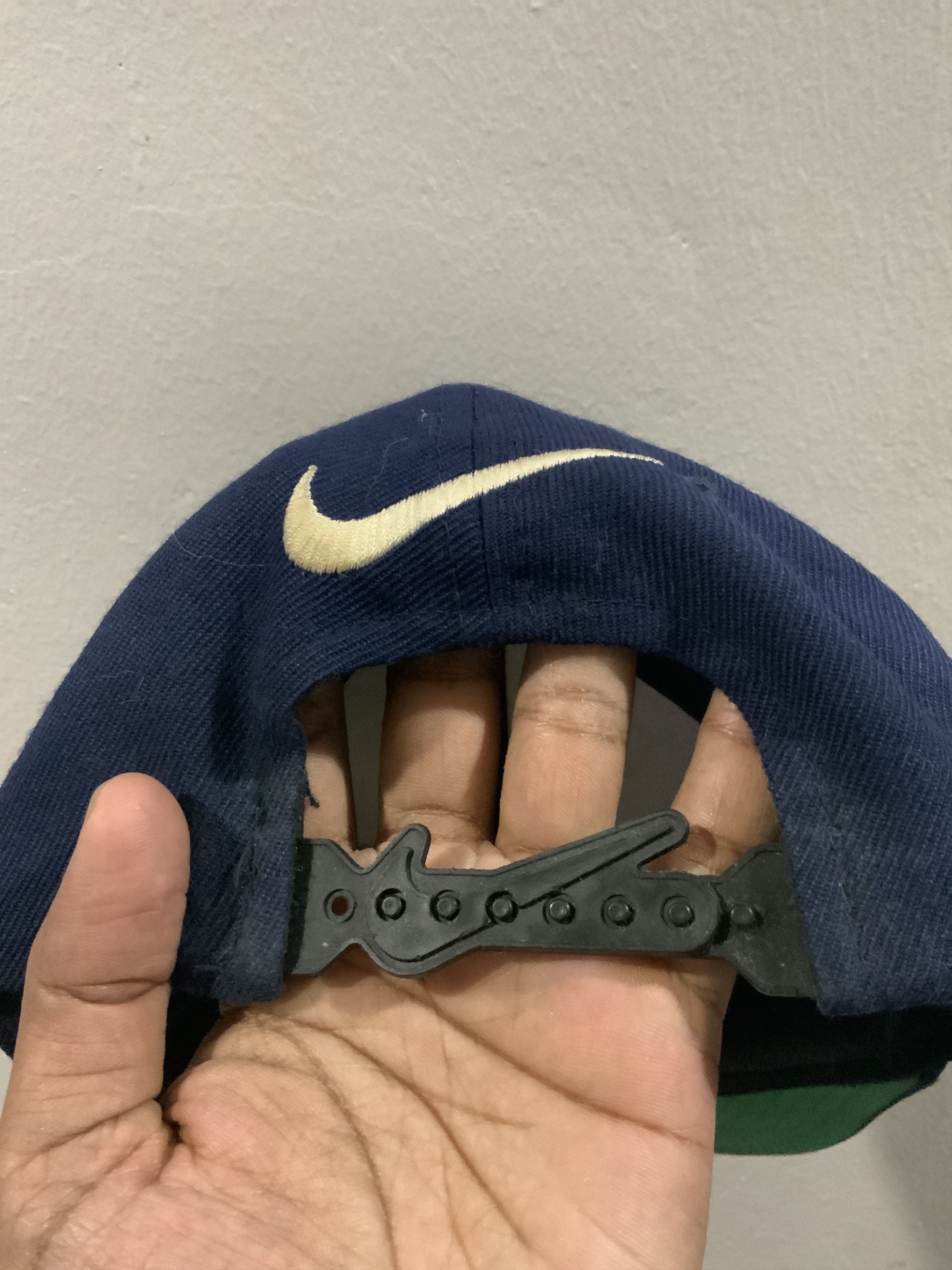 Nike Vintage NIKE USA 80s-90s NIKE logo at snap back Size ONE SIZE - 16 Thumbnail
