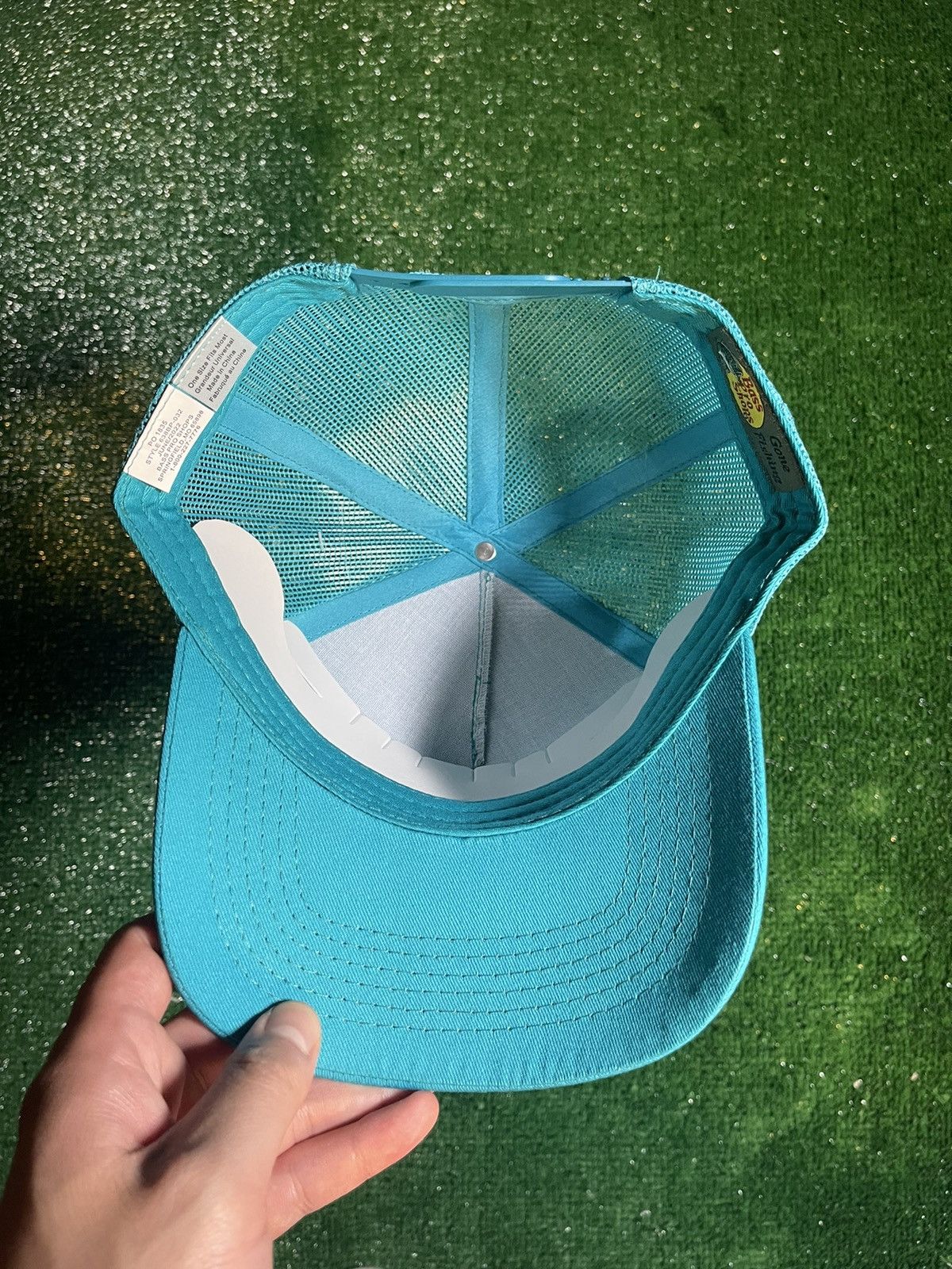 Bass Pro Shops Aqua Blue Men’s Bass Pro Hat Size ONE SIZE - 5 Thumbnail