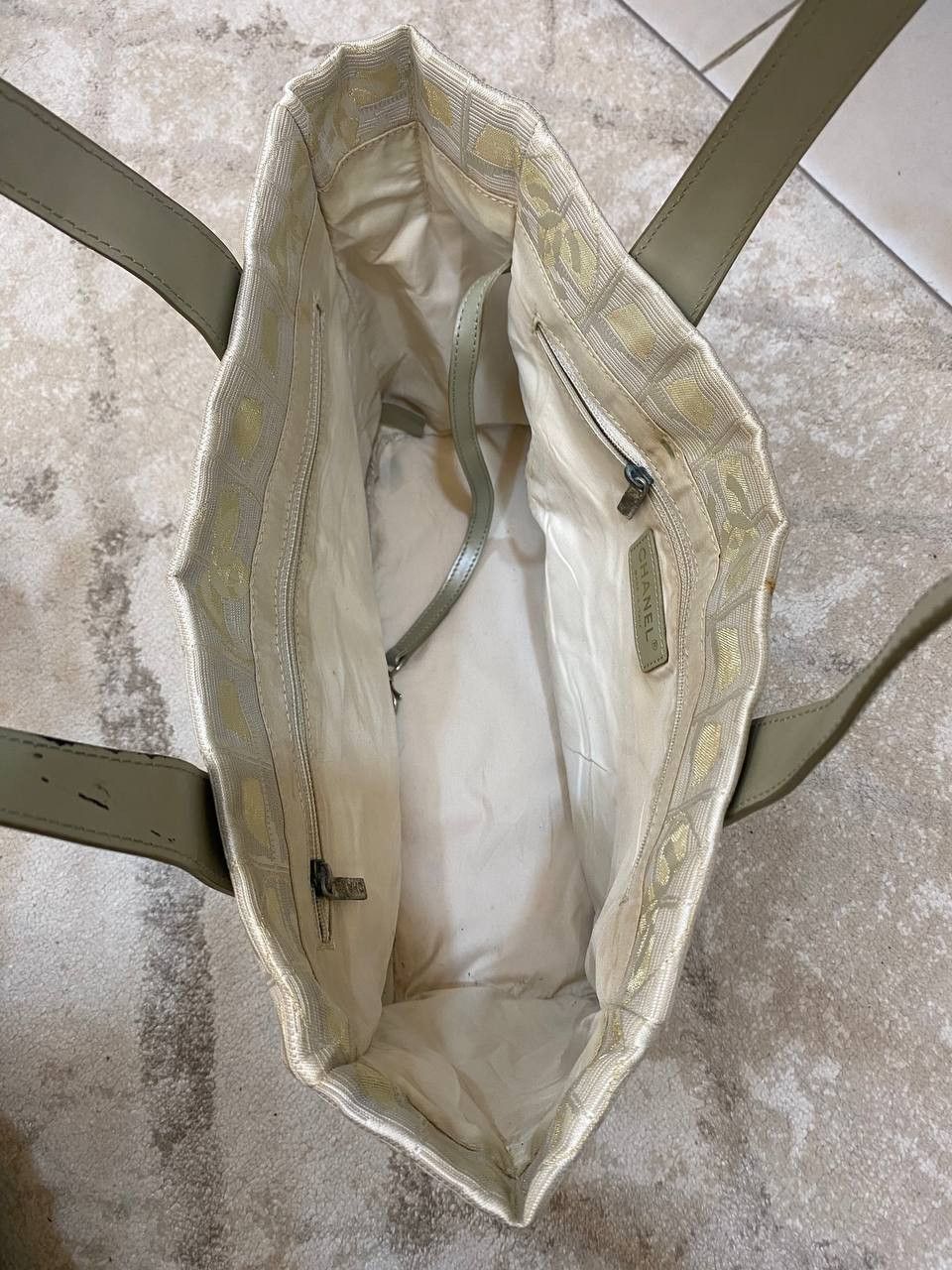 Chanel CHANEL Tote Bag New Travel Nylon White Ladies Size ONE SIZE - 6 Thumbnail