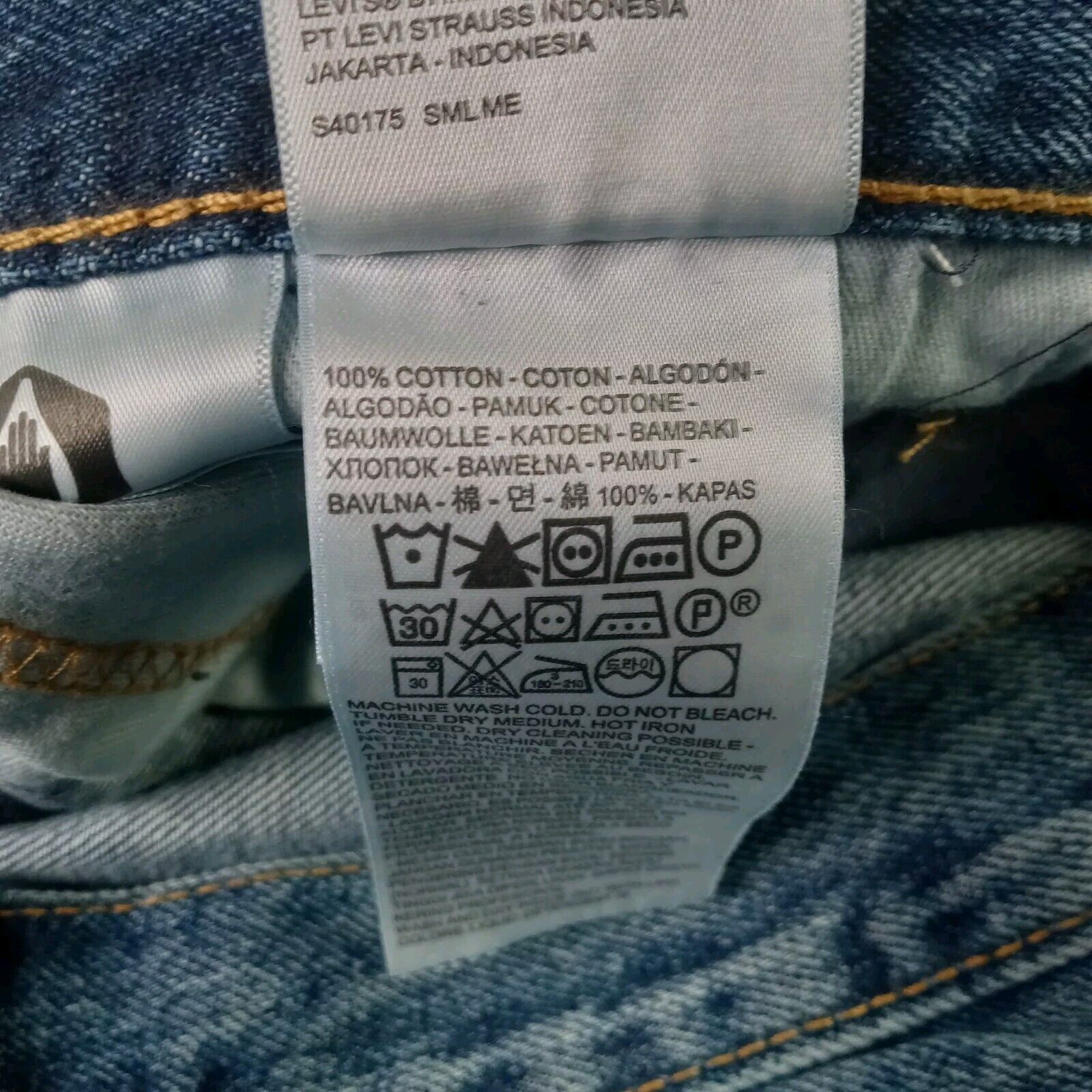 Levi's Levi's 550 Relaxed Jeans Men’s Size 52x29 Blue Loose Tapered Size US 44 / EU 60 - 4 Thumbnail