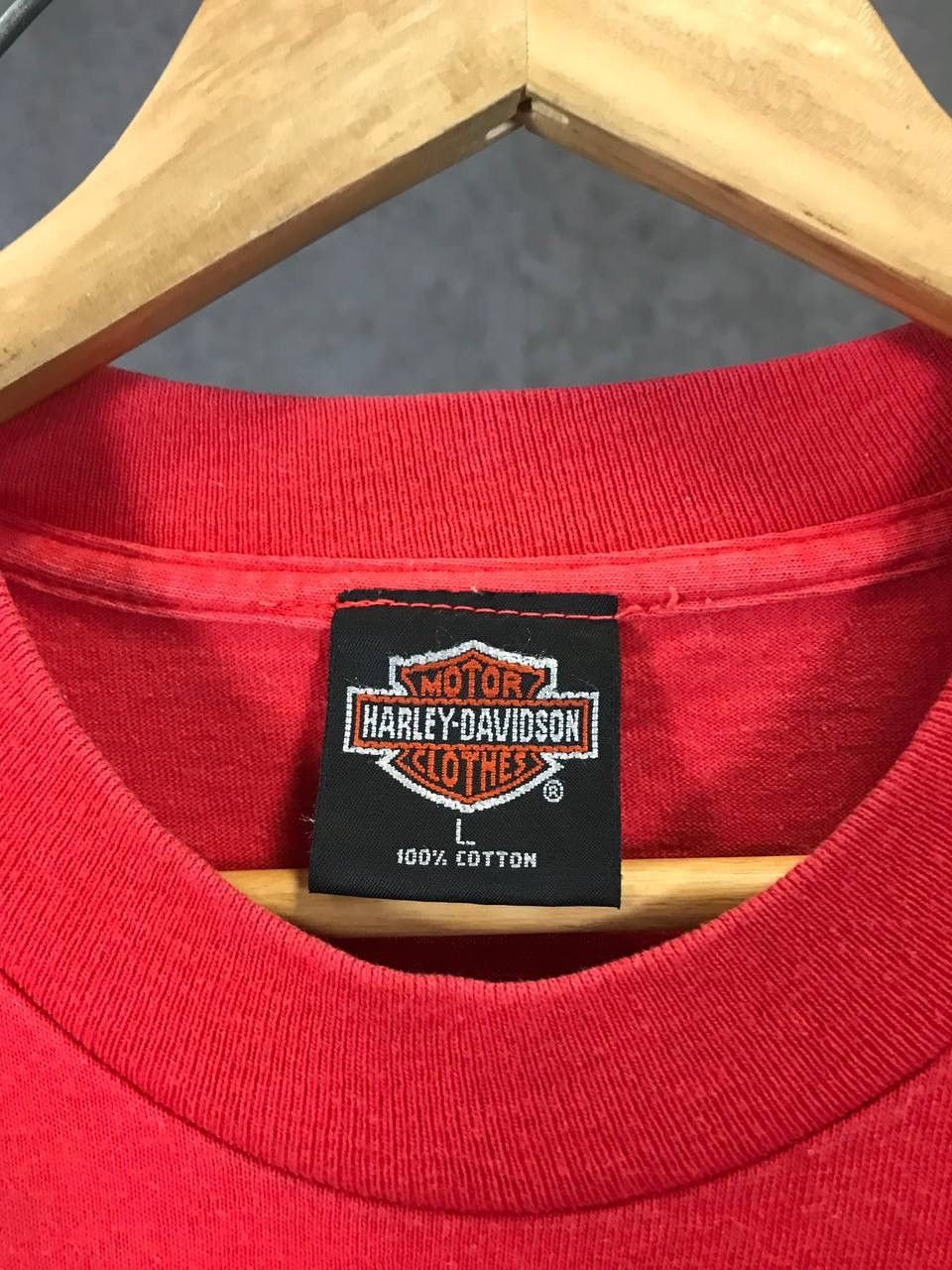 Harley Davidson × Vintage Harley Davidson 1991 vintage rock made in USA tee Size US L / EU 52-54 / 3 - 5 Thumbnail