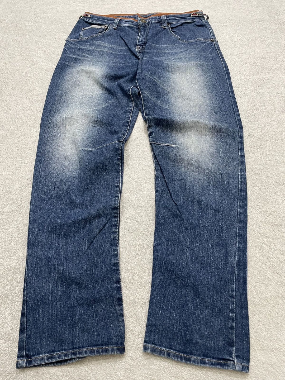 Hysteric Glamour 2000s Blue Jeans Stonewash Y2K Size 30" / US 8 / IT 44 - 1 Thumbnail