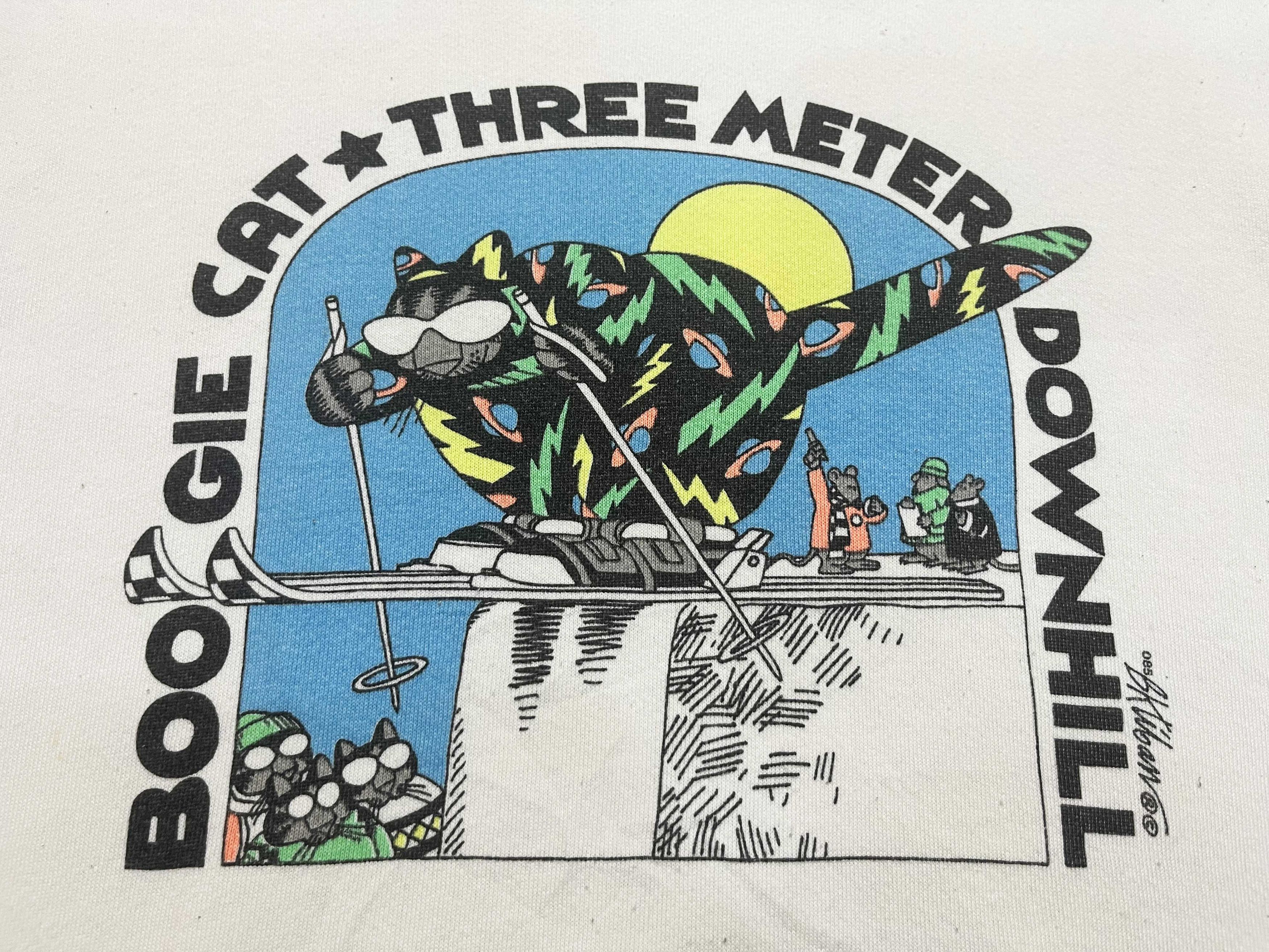 Vintage Vintage Crazy Shirt Boogie Cat Kliban Crewneck Sweatshirt Size US M / EU 48-50 / 2 - 2 Thumbnail