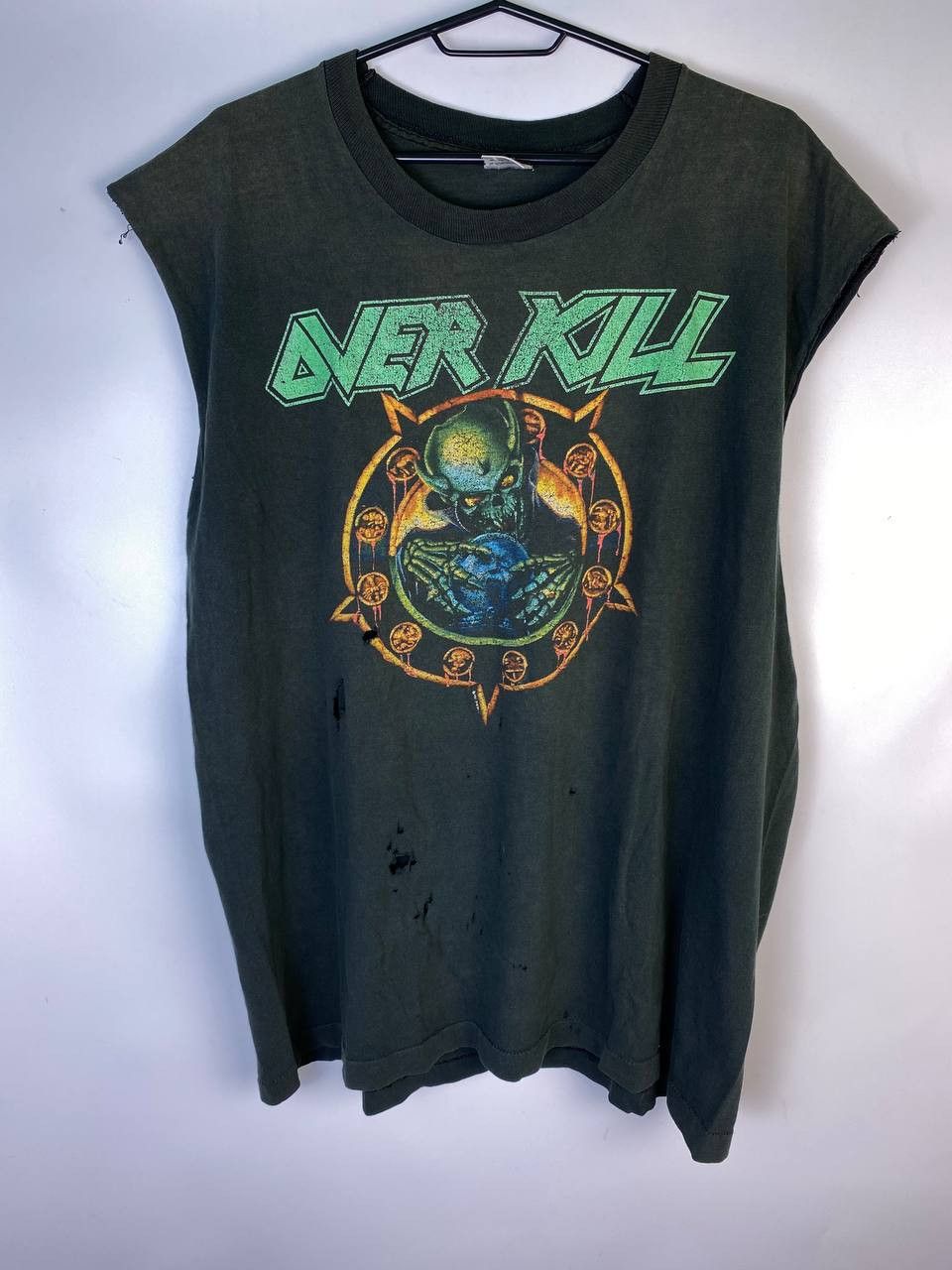 Band Tees Vintage 1991 Overkill Shirt Large Horror Scope Size US XL / EU 56 / 4 - 1 Thumbnail