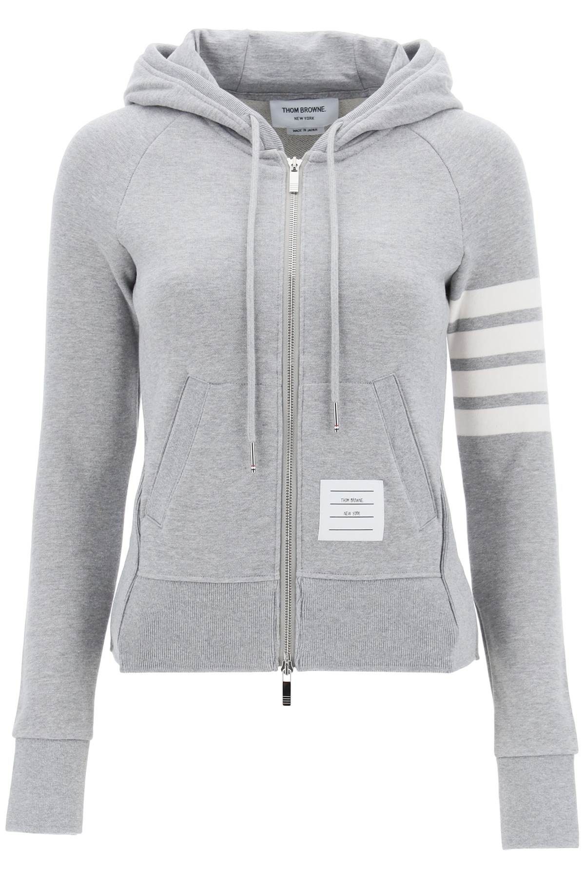 THOM BROWNE 4-Bar Hoodie