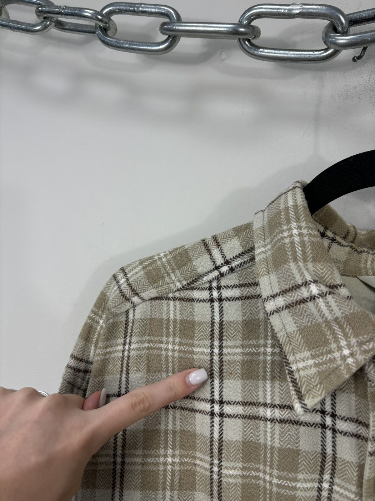 Levi's Vintage Levi’s Dry Goods 90s Checkered Hype Flannel Shirt Size US L / EU 52-54 / 3 - 4 Thumbnail
