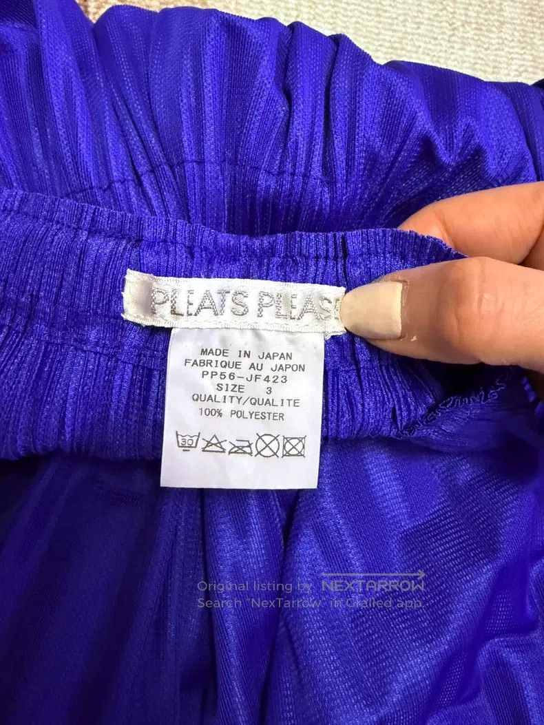 Issey Miyake Issey Miyake size:3 Blue Shorts Size 22" - 4 Thumbnail