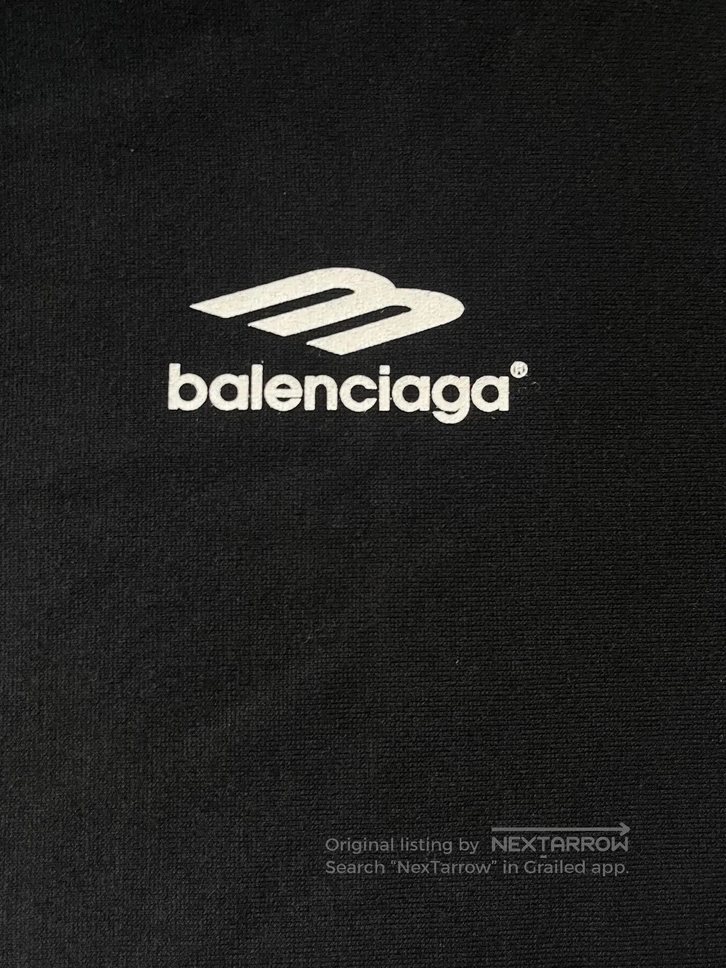 Balenciaga Balenciaga Solid Logo Loose Crewneck T-shirt. Size US S / EU 44-46 / 1 - 3 Thumbnail