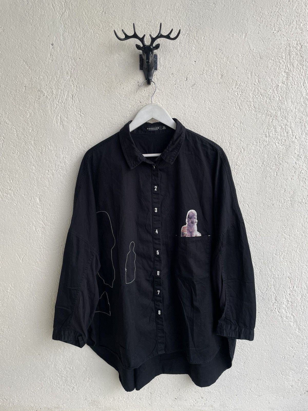 2000s Archival Number Nine Patchwork Shirt Y2K Y’s Acne LGB
