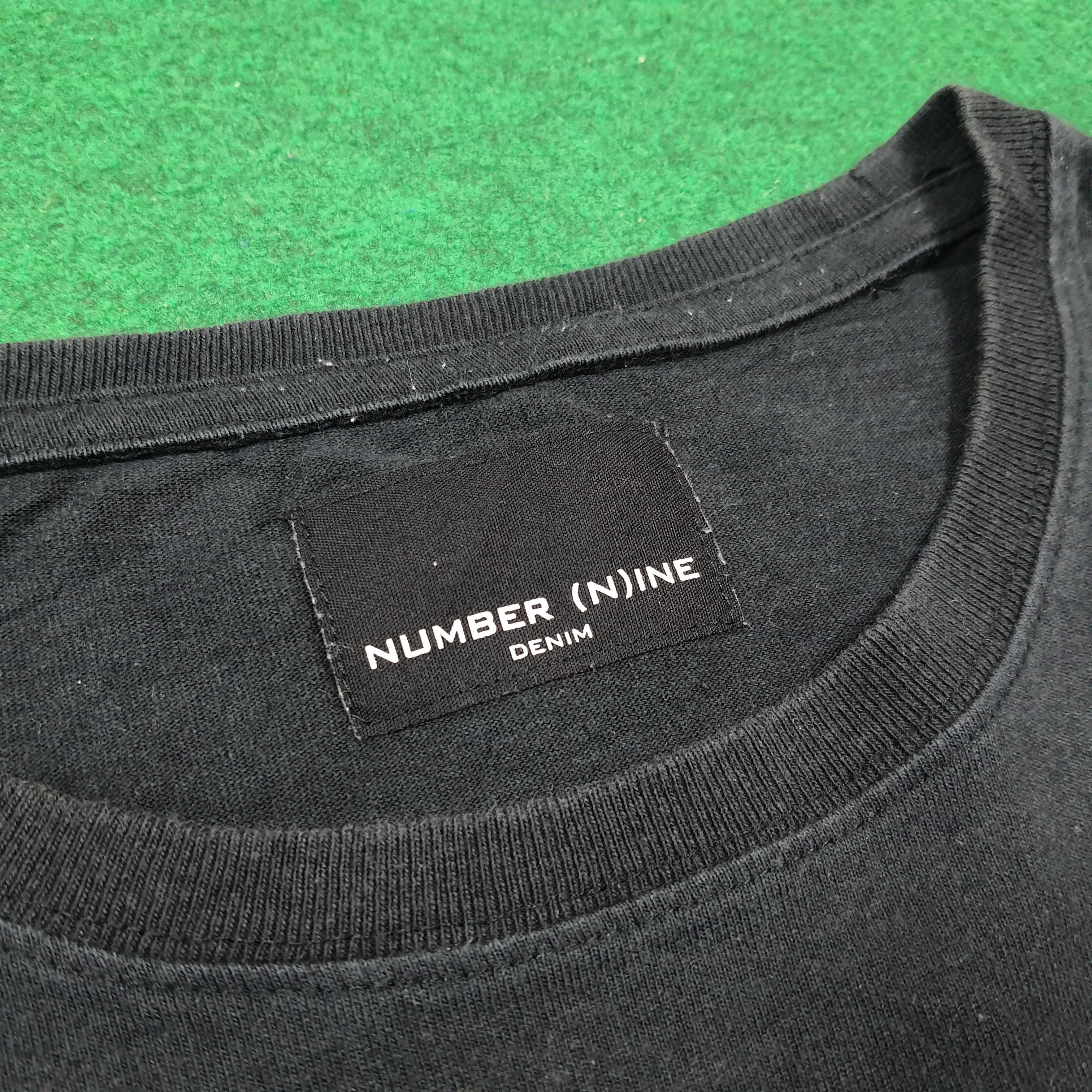 Number (N)ine Vintage Number Nine Denim Pocket Tees Tshirt C285N24 Size US M / EU 48-50 / 2 - 4 Thumbnail