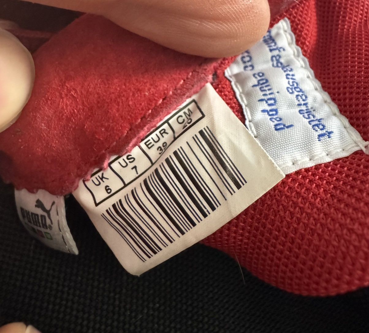 Puma Y2K Vintage Puma Speedcat Low Top Suede Sneakers Red Hype Size US 7 / EU 40 - 9 Thumbnail